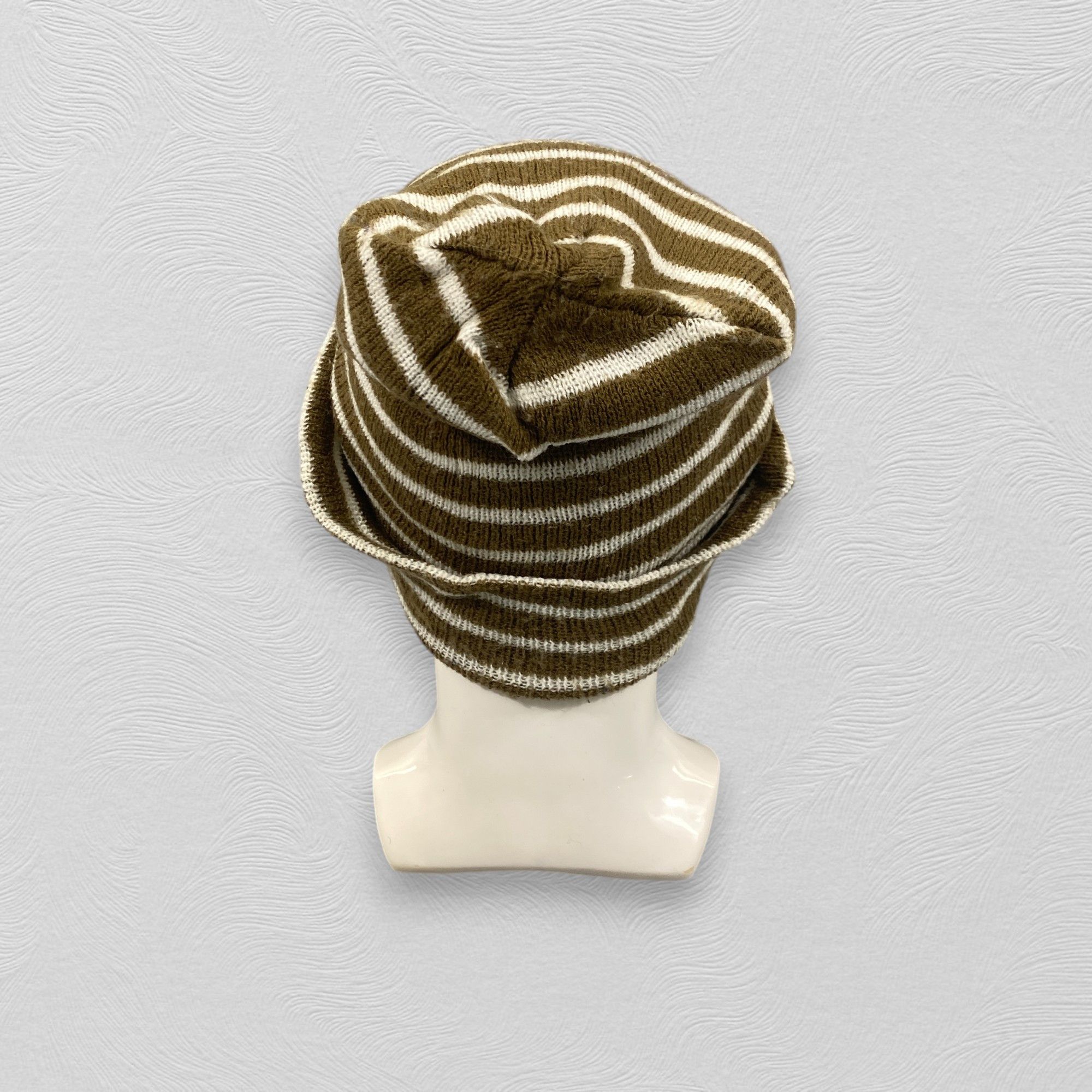Japanese Brand Slouch Beanie Striped -BN770 Size ONE SIZE - 3 Thumbnail