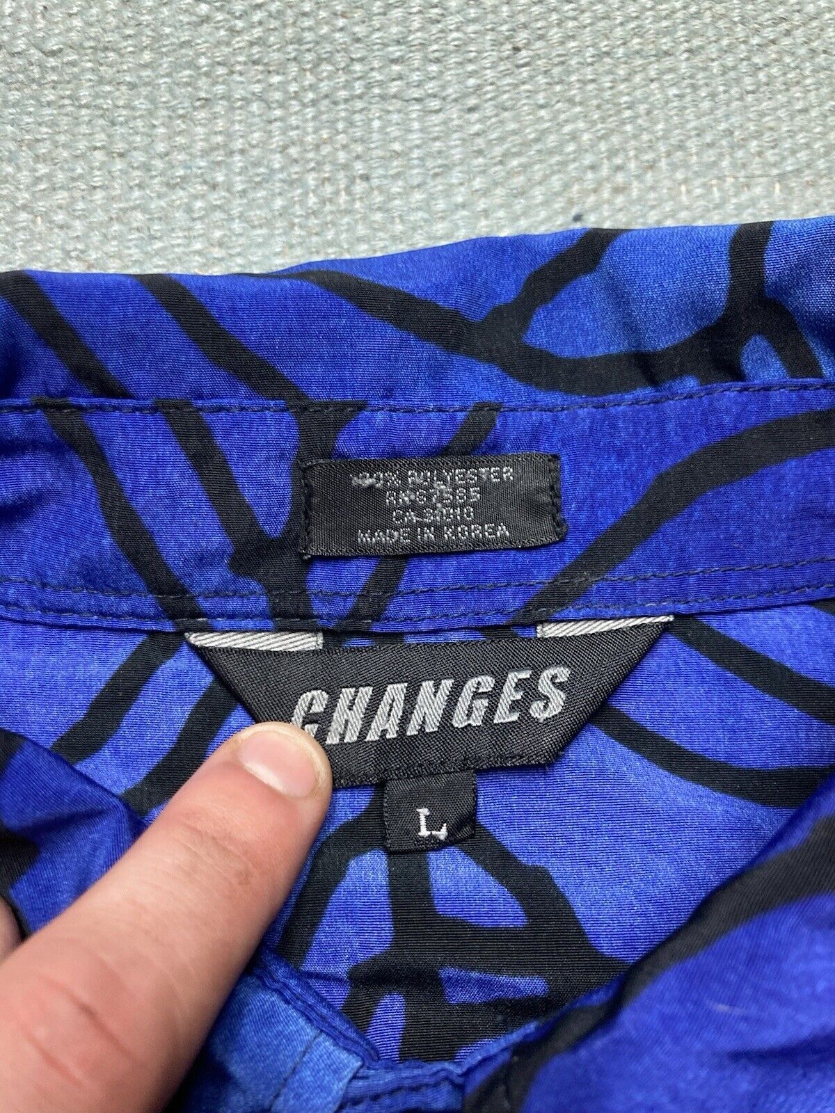 Changes × Marvel Comics × Vintage y2k button shirt spiderman all over print Marvel comic AOP L Size US L / EU 52-54 / 3 - 4 Thumbnail