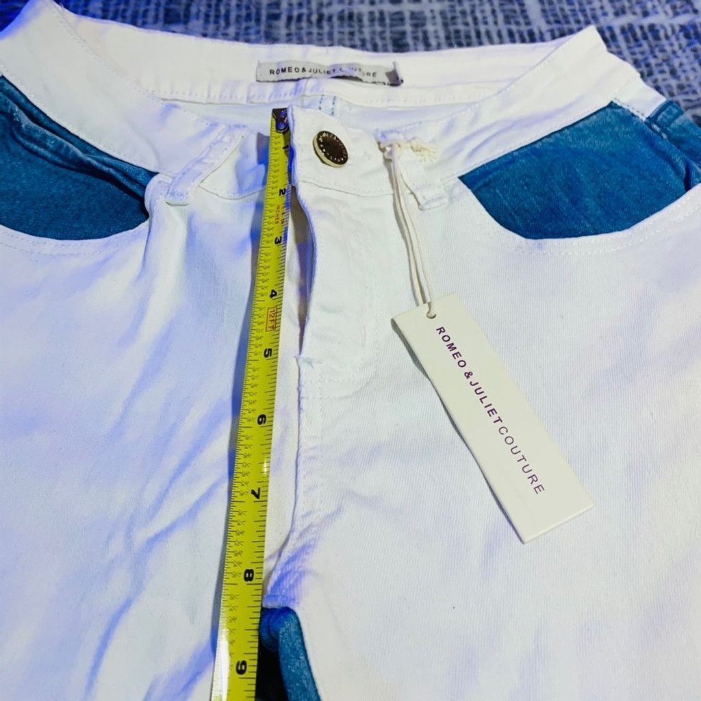 Other Romeo & Juliette BN Blue & white jeans size 28 Size 28" / US 6 / IT 42 - 3 Thumbnail