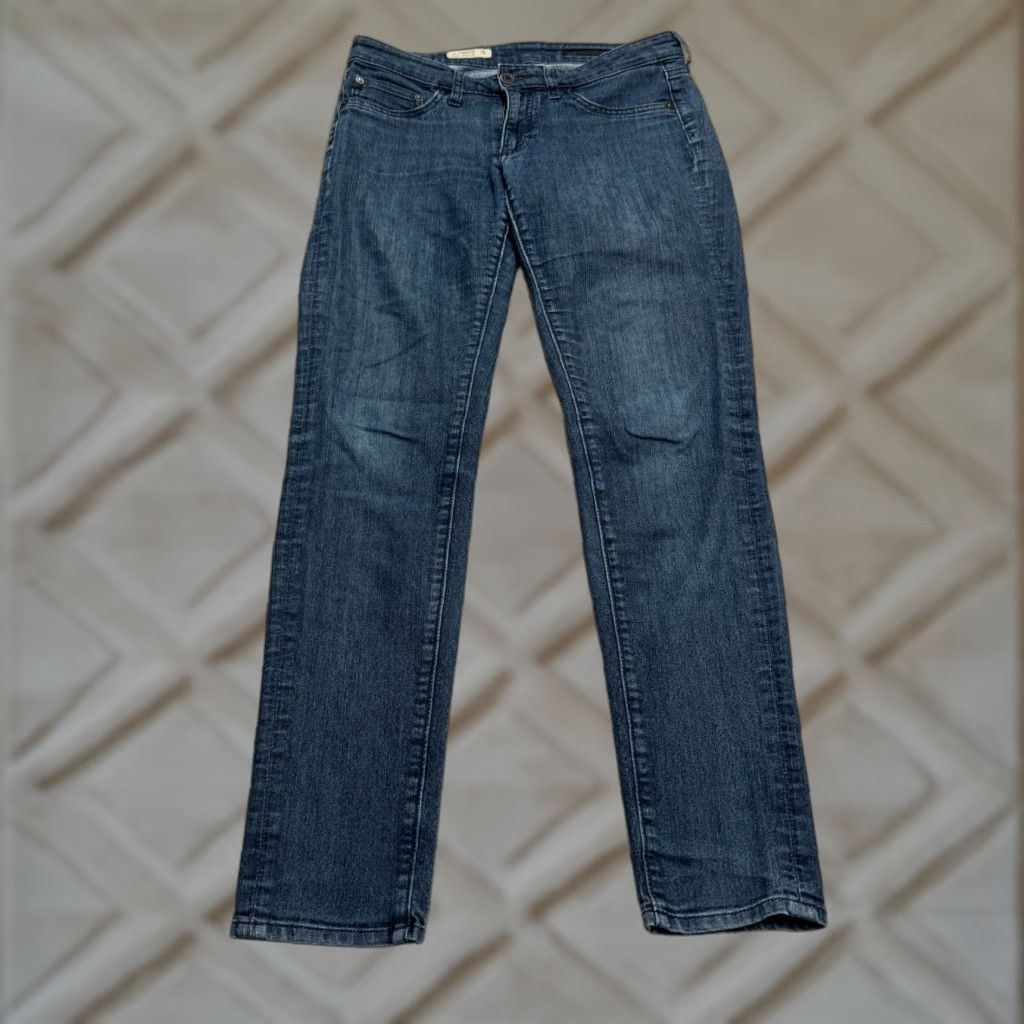 Denime AG Adriano Goldschmied Jeans Womens 30x30 Blue The Legging Super Skinny Dark Denim City Streetwear Womens Size 30" / US 8 / IT 44 - 1 Thumbnail