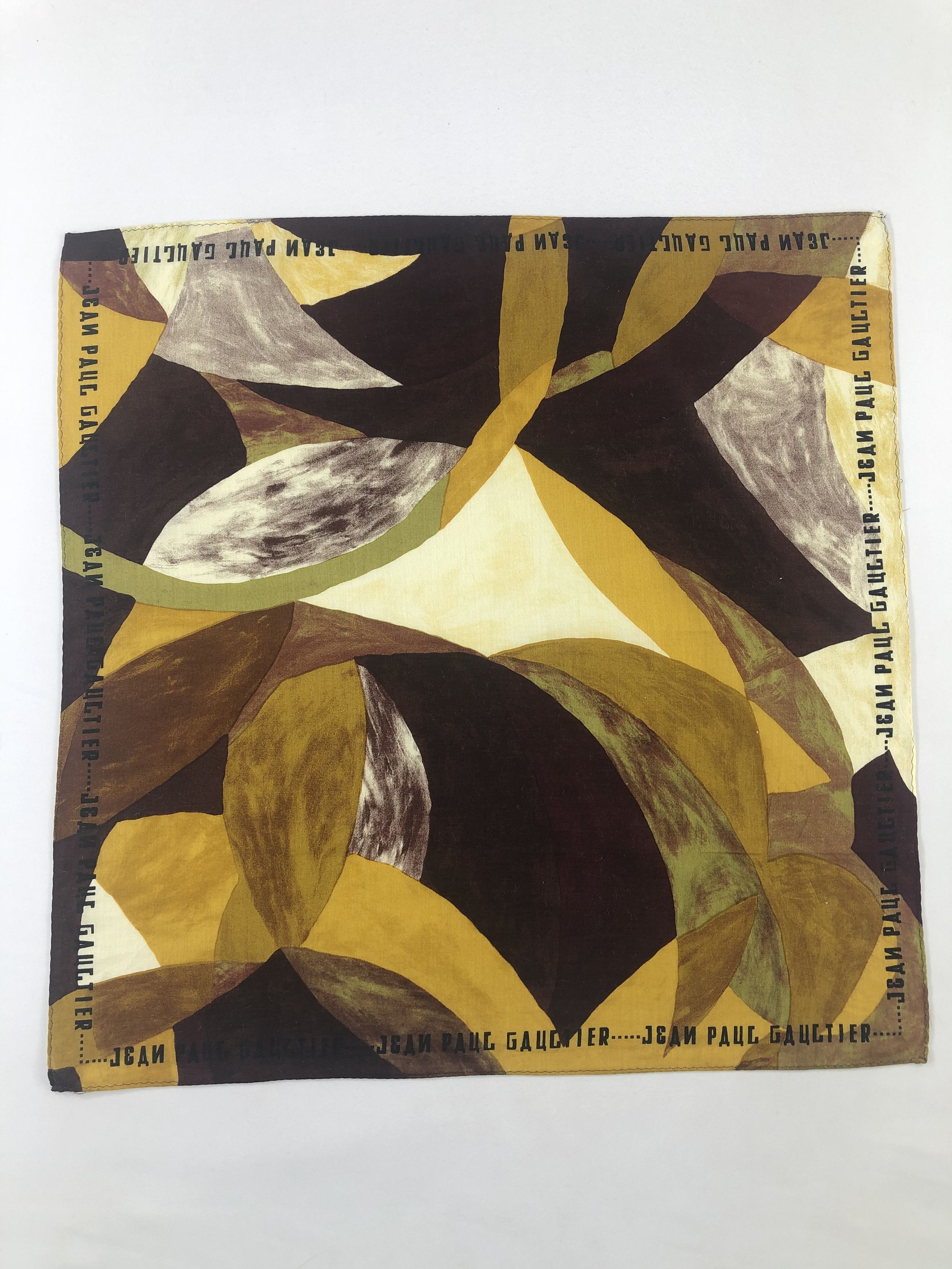 Jean Paul Gaultier Jean Paul Gaultier Handkerchief / Bandana / Neckerchief H261 Size ONE SIZE - 2 Thumbnail