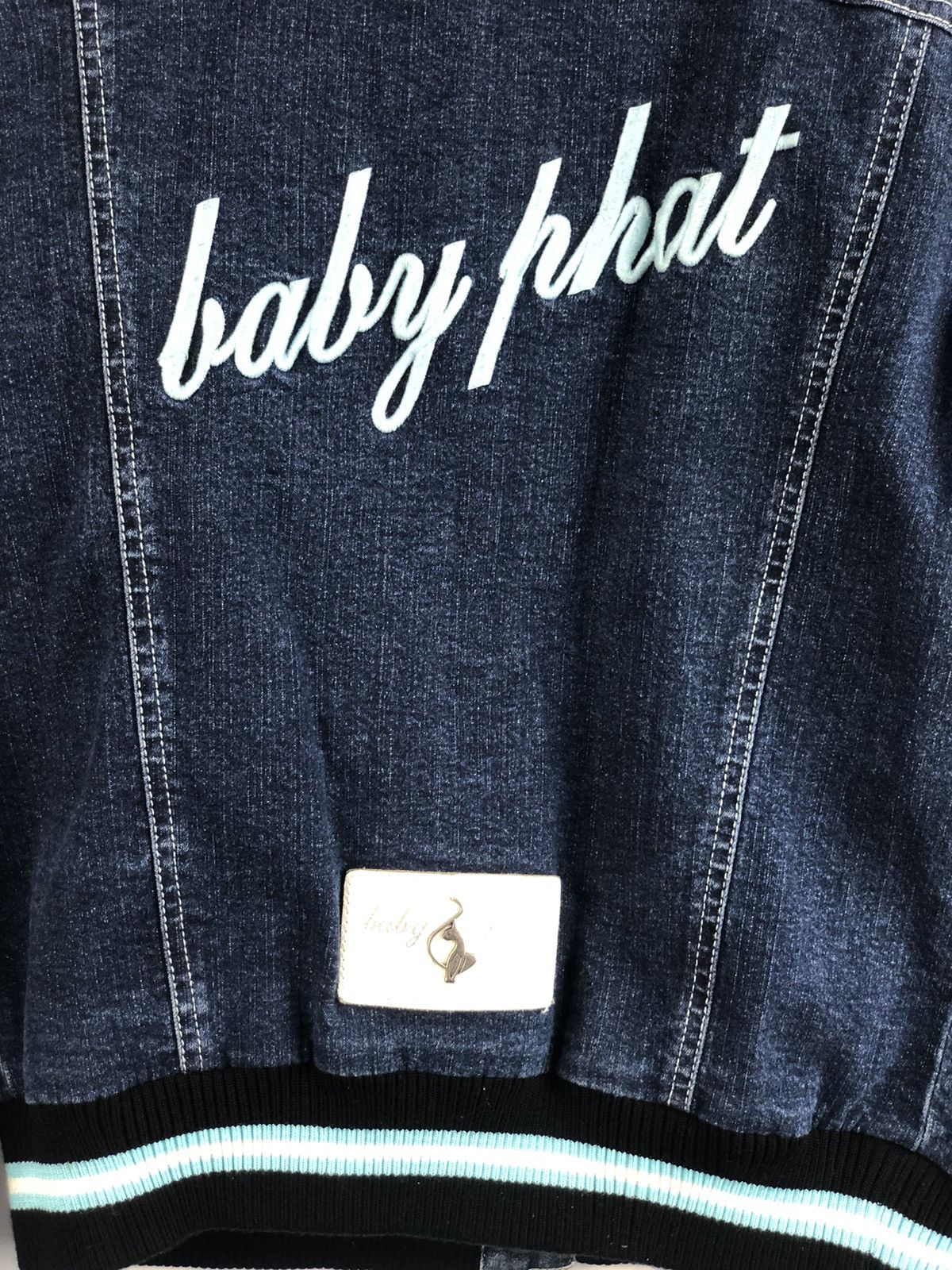 Designer × Vintage Vintage 2000s baby phat denim jacket authentic 2000s y2k M Size M / US 6-8 / IT 42-44 - 4 Thumbnail