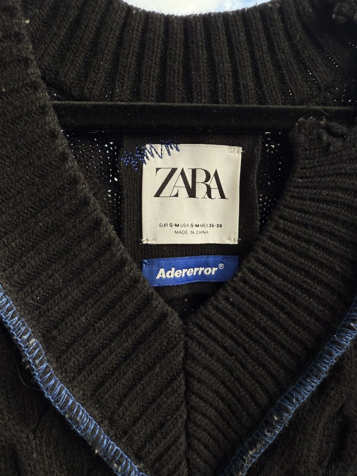 Ader Error × Zara Ader error x Zara 20FW Heavy Knit Vest Size US M / EU 48-50 / 2 - 3 Thumbnail