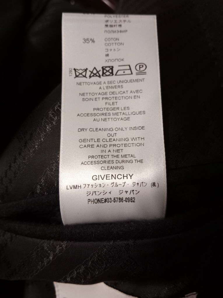 Givenchy NWT Givenchy Wool Cashmere Coat Size US L / EU 52-54 / 3 - 7 Thumbnail