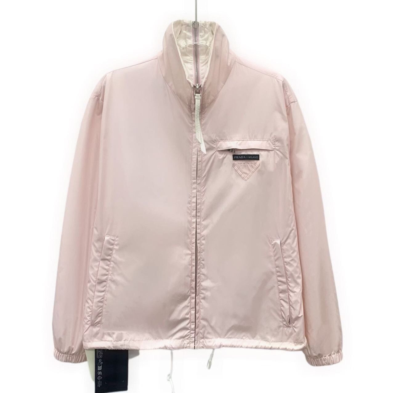 Prada Prada Pink Jacket L Women Size L / US 10 / IT 46 - 1 Thumbnail