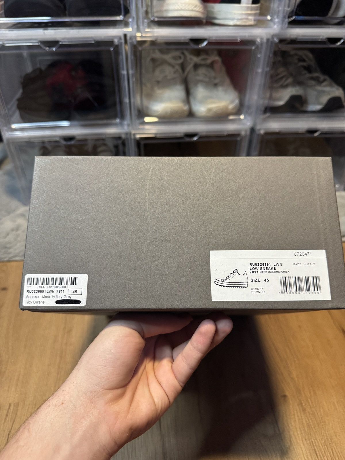 Rick Owens Rick Owens Ramones “Dark Dust” Size US 12 / EU 45 - 12 Thumbnail