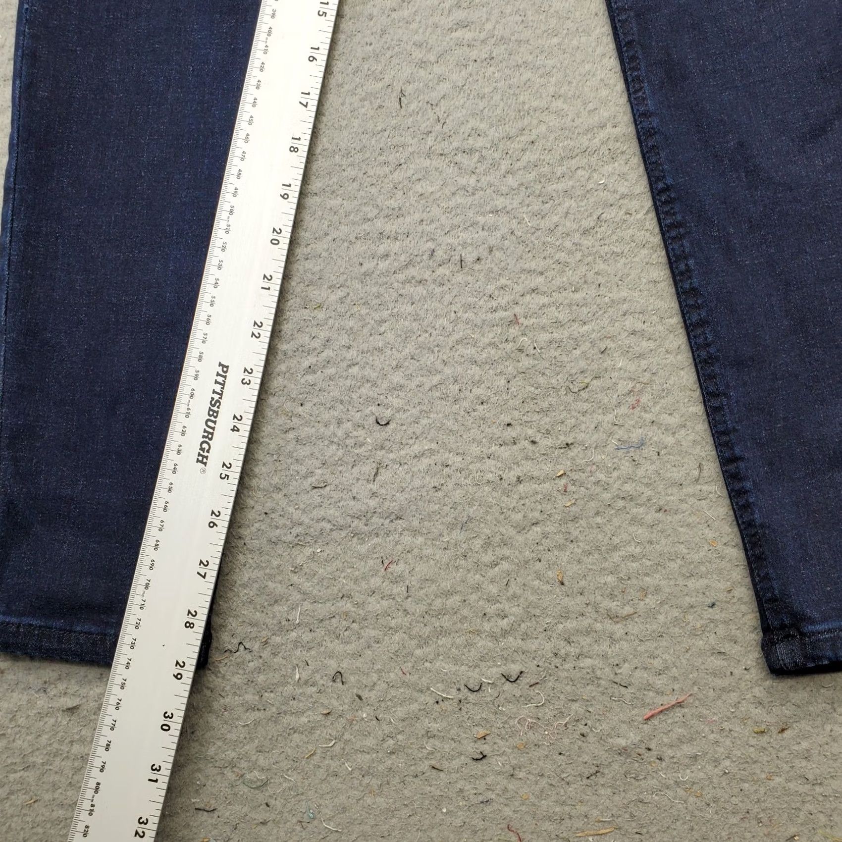 Denime G by Giuliana Skinny Jeans Womens Size 10 Blue Denim Stretch Slim Fit Dark Wash Jeans Size 32" / US 10 / IT 46 - 4 Thumbnail