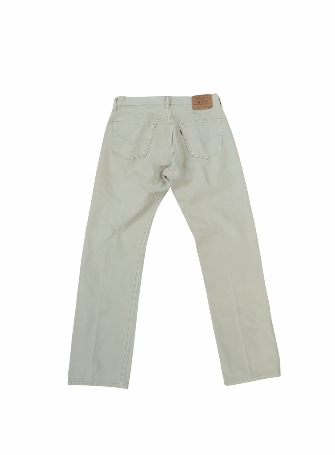 Levi's × Vintage VTG Levi's True Vintage 501 XX Red Tab Cream USA Made 34 Size US 34 / EU 50 - 6 Thumbnail