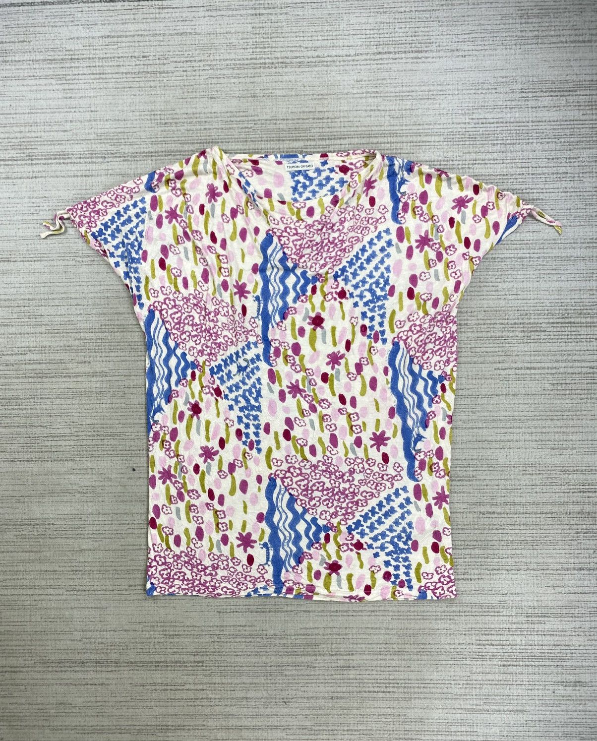 Issey Miyake × Tsumori Chisato × Vintage Tsumori Chisato By Issey Miyake Floral Axolotl Wolf Dress Size XXL / US 16-18 / IT 52-54 - 1 Thumbnail