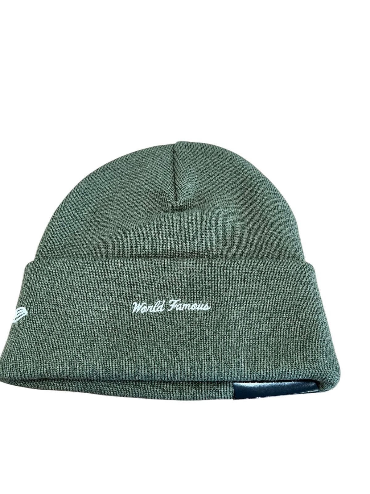 Supreme Supreme New Era Box Logo Beanie Olive FW25 Size ONE SIZE - 2 Thumbnail