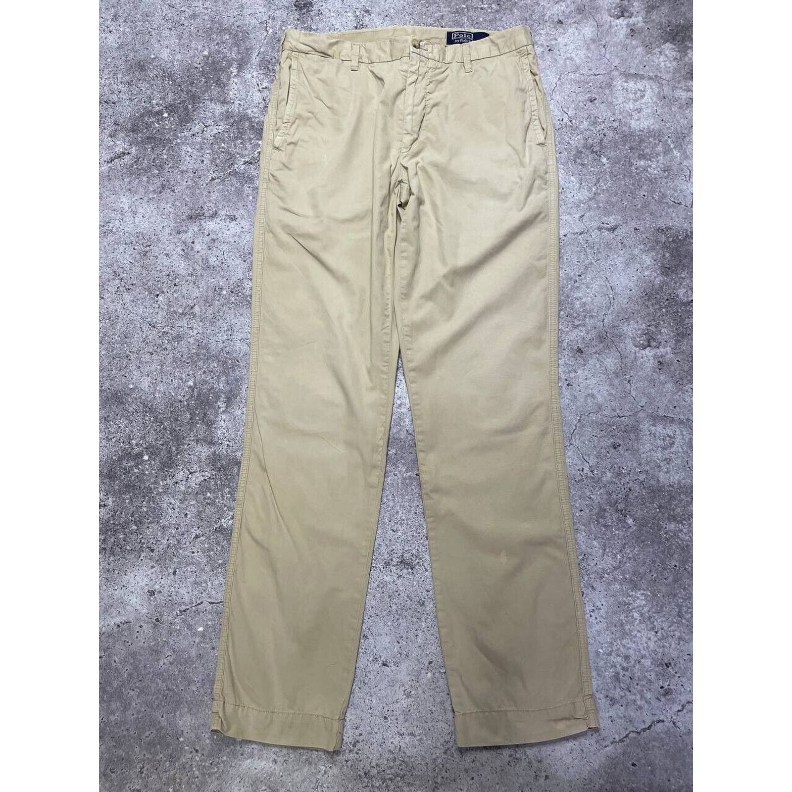 Polo Ralph Lauren Vintage Polo Ralph Lauren Chino Pants Beige Straight Classic Size US 34 / EU 50 - 1 Thumbnail