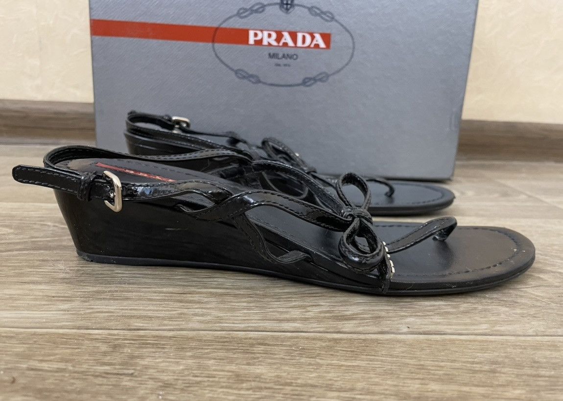 Prada Prada sandals size 39 IT Size US 9 / IT 39 - 4 Thumbnail