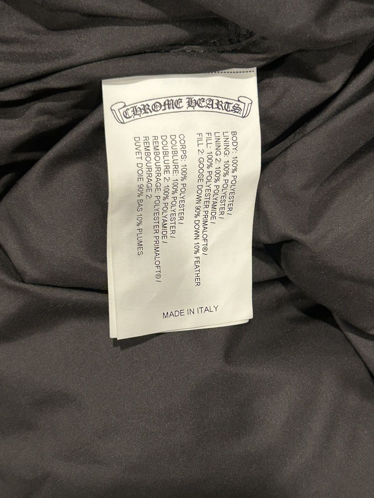 Chrome Hearts Chrome Hearts Puffer Jacket Size US XL / EU 56 / 4 - 9 Thumbnail