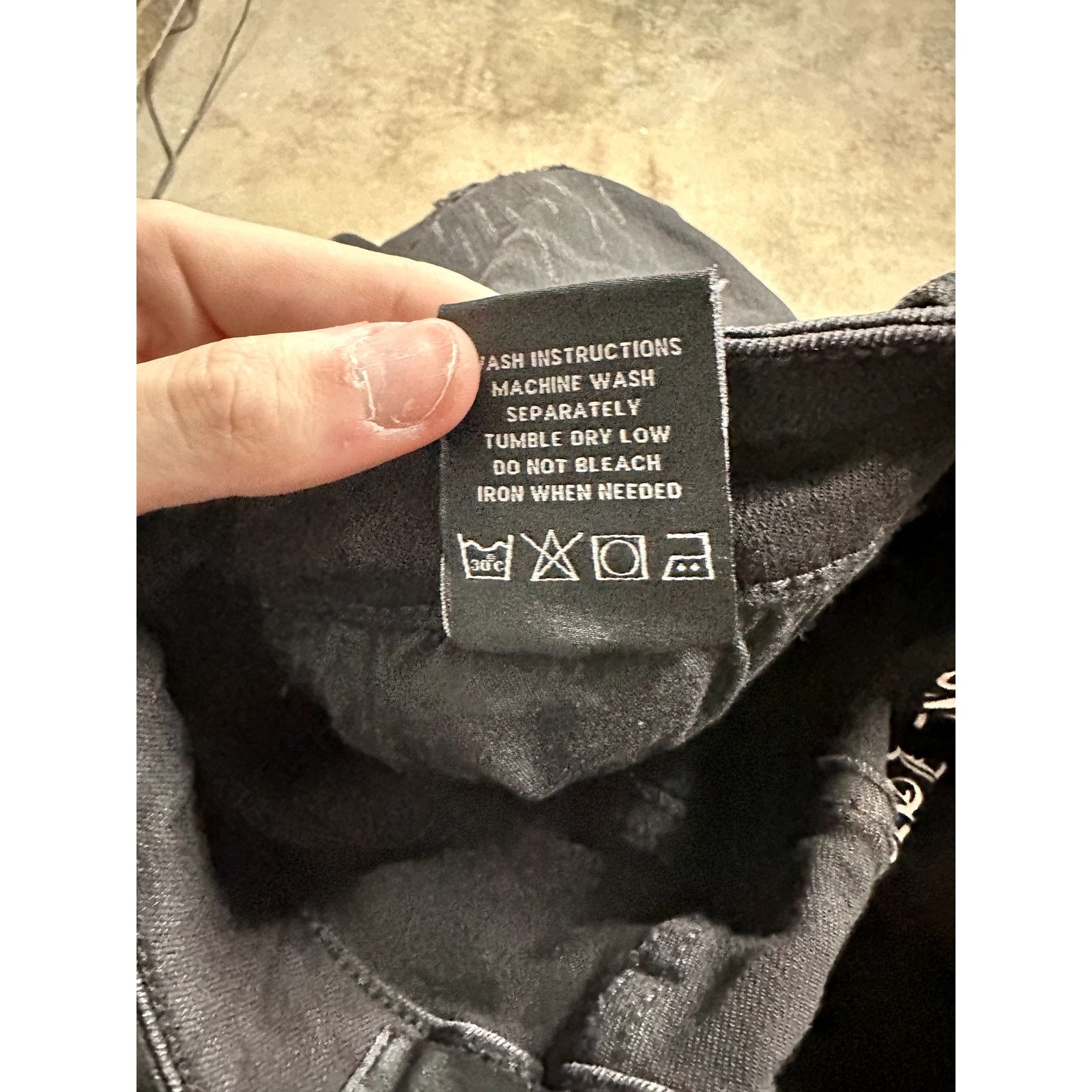 Essentials Essentials Lab Black Denim Used 29 Size US 29 - 5 Thumbnail