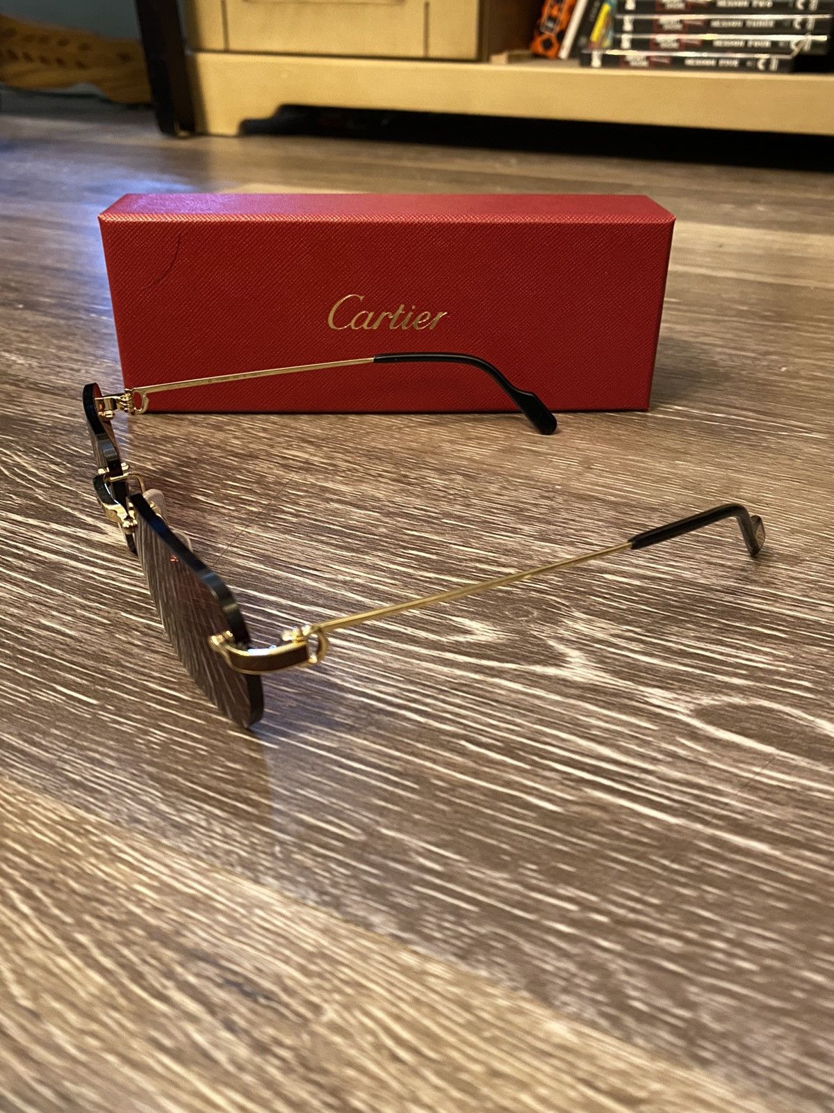 Cartier Golden Ruby Frameless Cartiers Size ONE SIZE - 11 Thumbnail