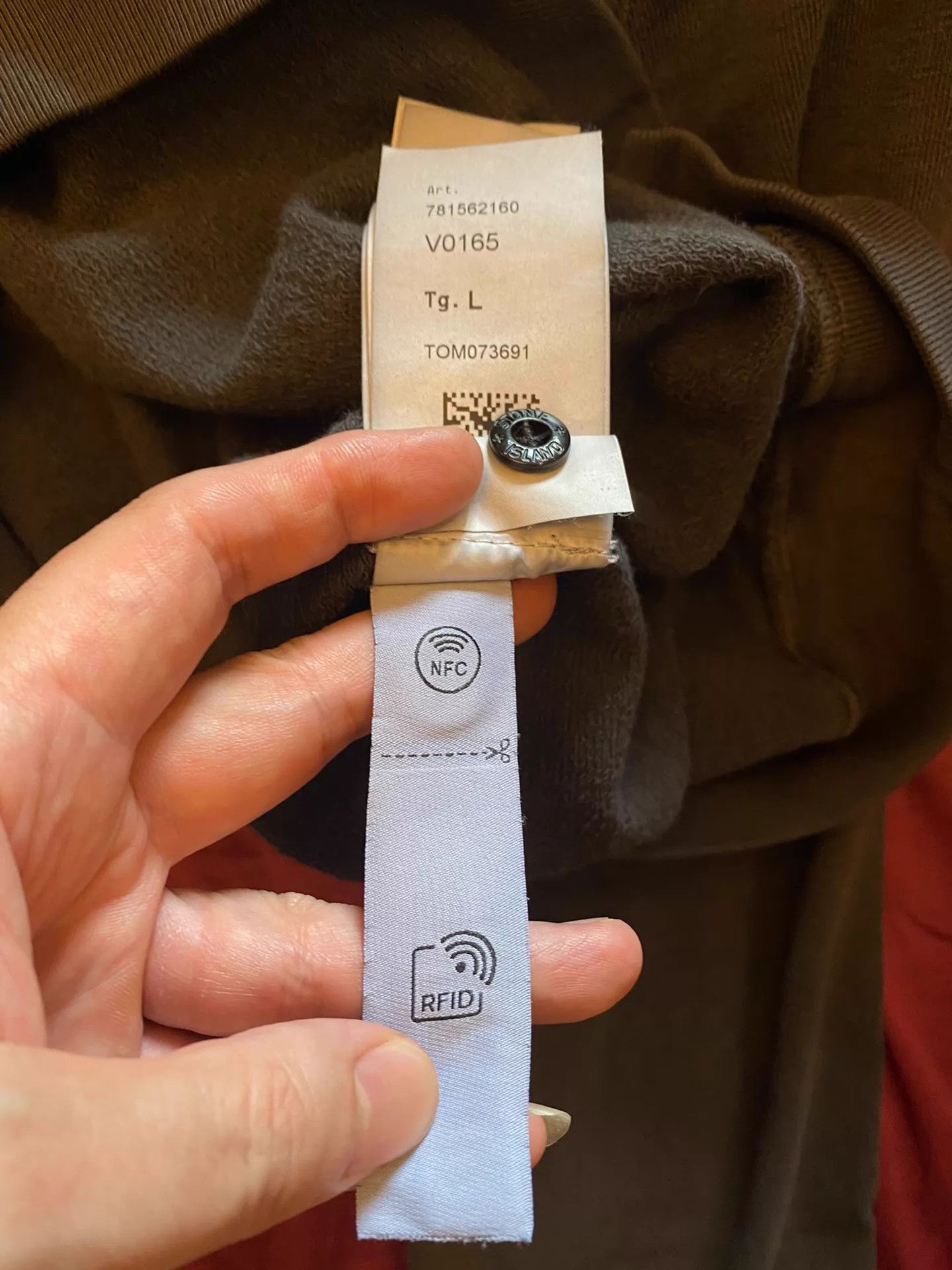 Stone Island STONE ISLAND Hoodie L Tunisian NWT 781562160 Size US L / EU 52-54 / 3 - 7 Thumbnail