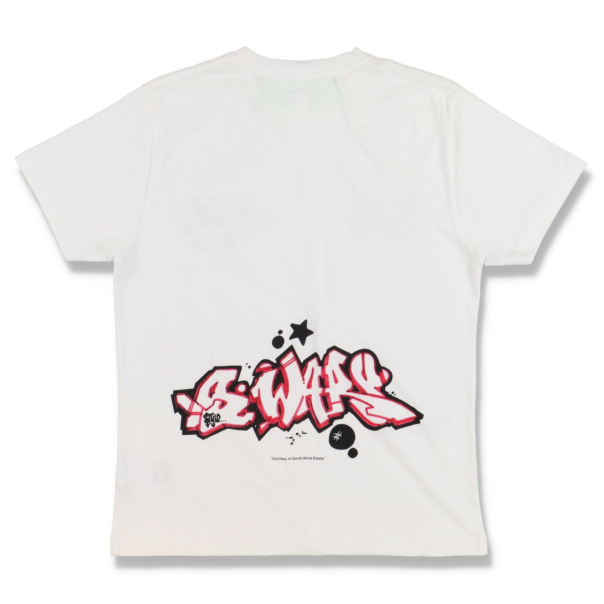 Off-White White Dondi Graffiti Wars Logo T-shirt Size US M / EU 48-50 / 2 - 8 Thumbnail