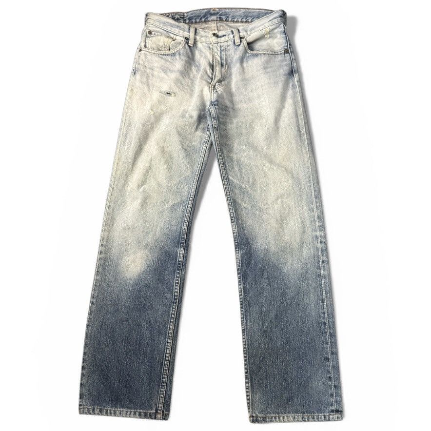 14th Addiction Vintage 90s Levis 502 Faded 2 Tone Distressed Denim W30 Size US 30 / EU 46 - 1 Thumbnail