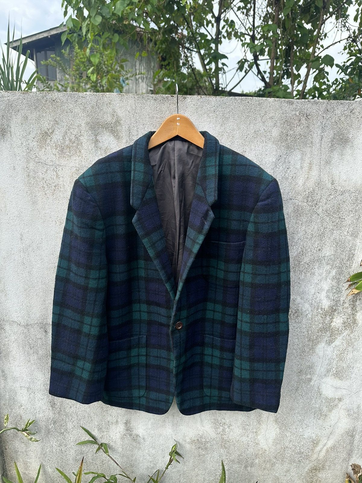 Alexander Julian Alexander Julian tartan wool coat Size US M / EU 48-50 / 2 - 1 Thumbnail