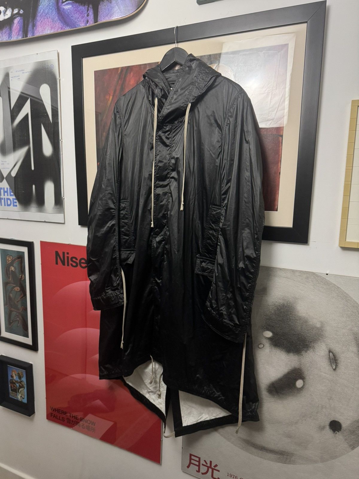 Rick Owens Rick Owens Drkshdw Fishtail Parka Jacket Avant Garde Black Size US L / EU 52-54 / 3 - 5 Thumbnail