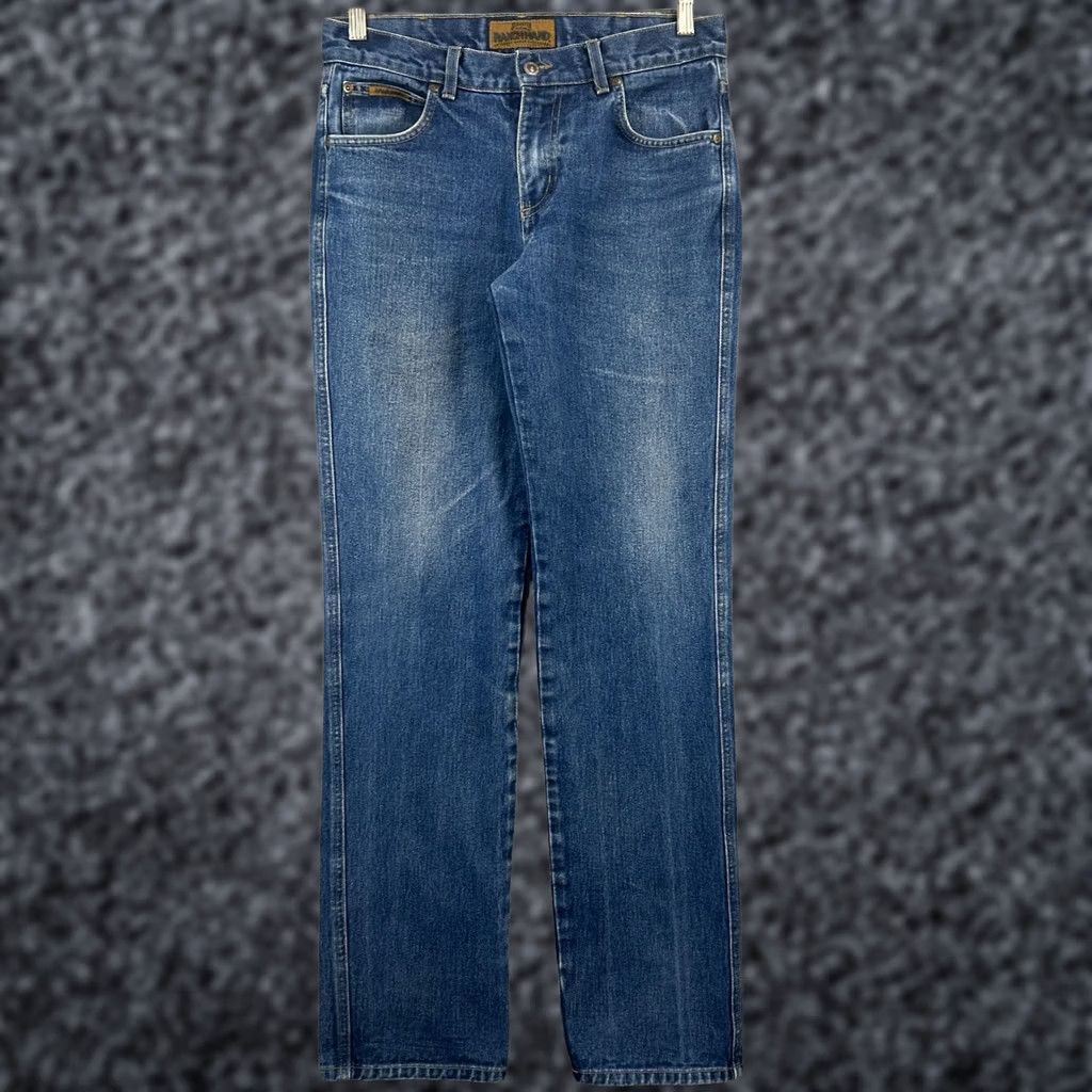 Vintage Schaefer Outfitter Jeans 32 X 38 USA Style 1800 Blue Denim 5-Pocket Straight Regular Size US 32 / EU 48 - 1 Thumbnail