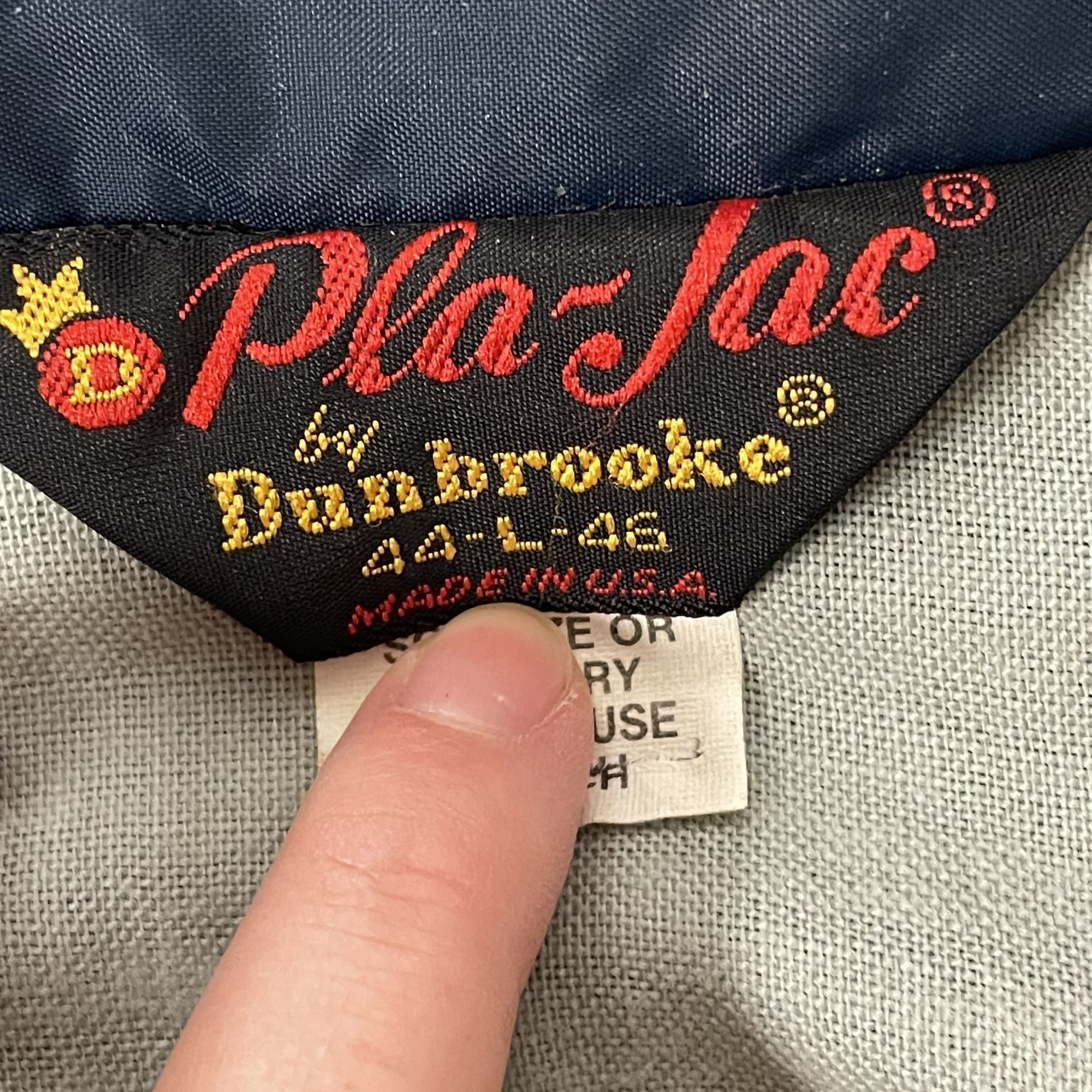 Dunbrooke Vtg Pla-Jac Dunbrooke POST Lewisville American Legion Jacket Size US L / EU 52-54 / 3 - 7 Thumbnail