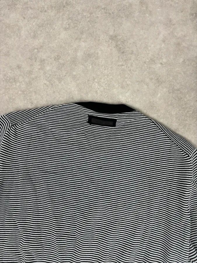Prada SS2012 Prada Black Stipes Sweater Size US S / EU 44-46 / 1 - 6 Thumbnail
