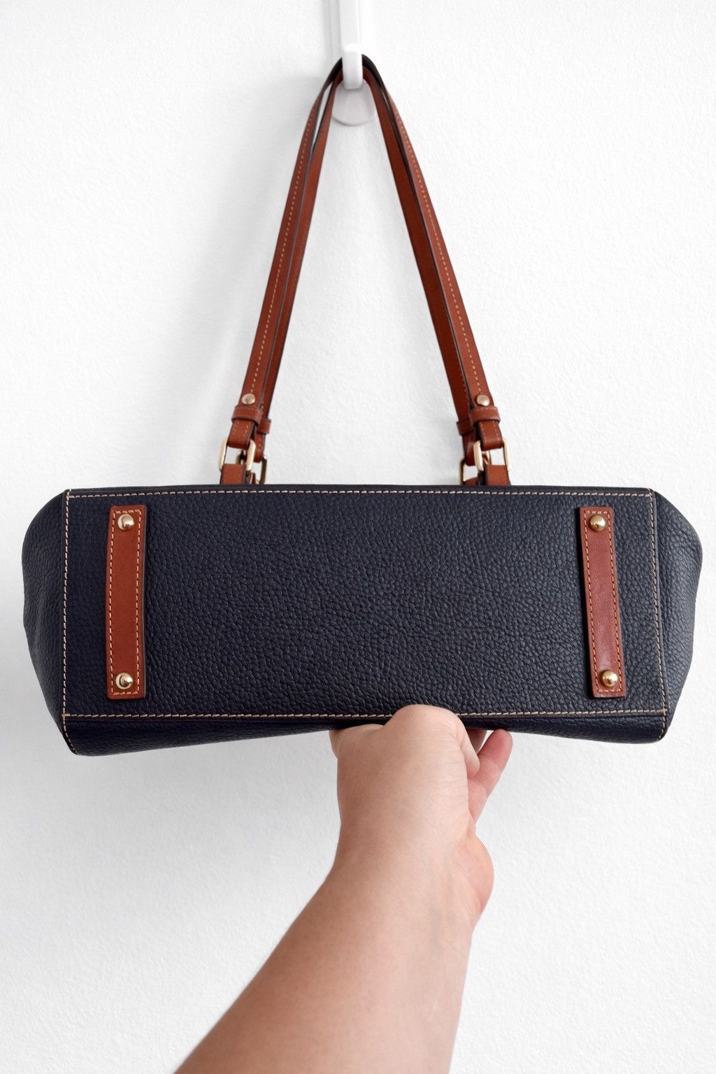 Dooney & Bourke Dooney & Bourke slate blue Janie Leather Tote Bag Size ONE SIZE - 5 Thumbnail