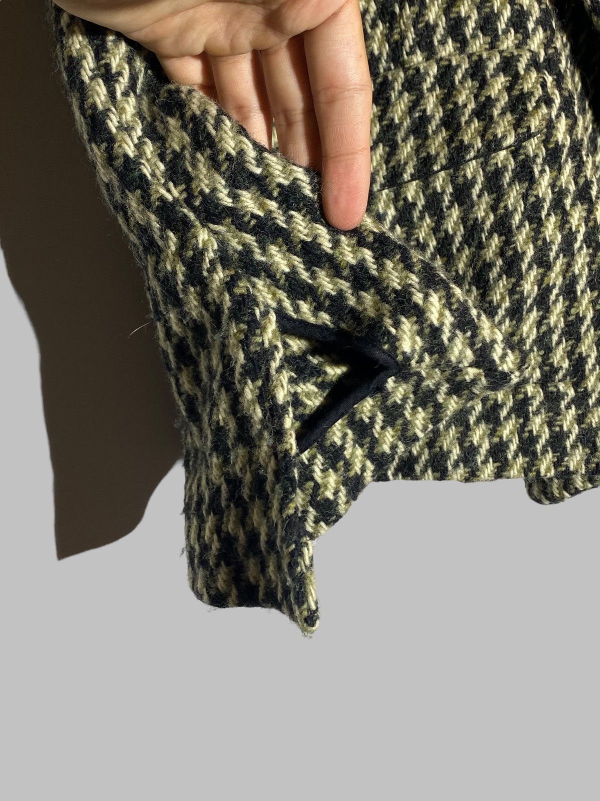 Marni Marni Wool Tweed Jacket Houndstooth Pattern Women’s Size 44 Size M / US 6-8 / IT 42-44 - 9 Thumbnail