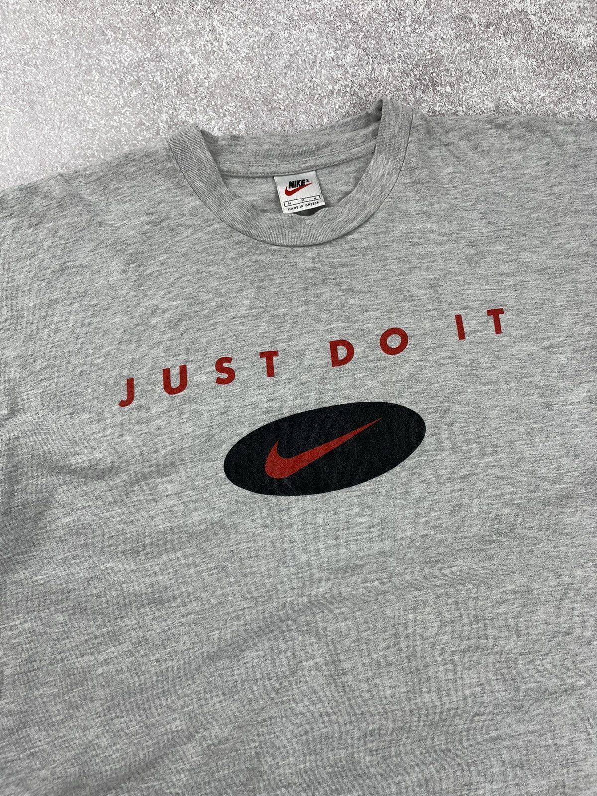 Nike × Vintage Vintage Nike Just Do It Logo Tee T-Shirt Size US M / EU 48-50 / 2 - 2 Thumbnail