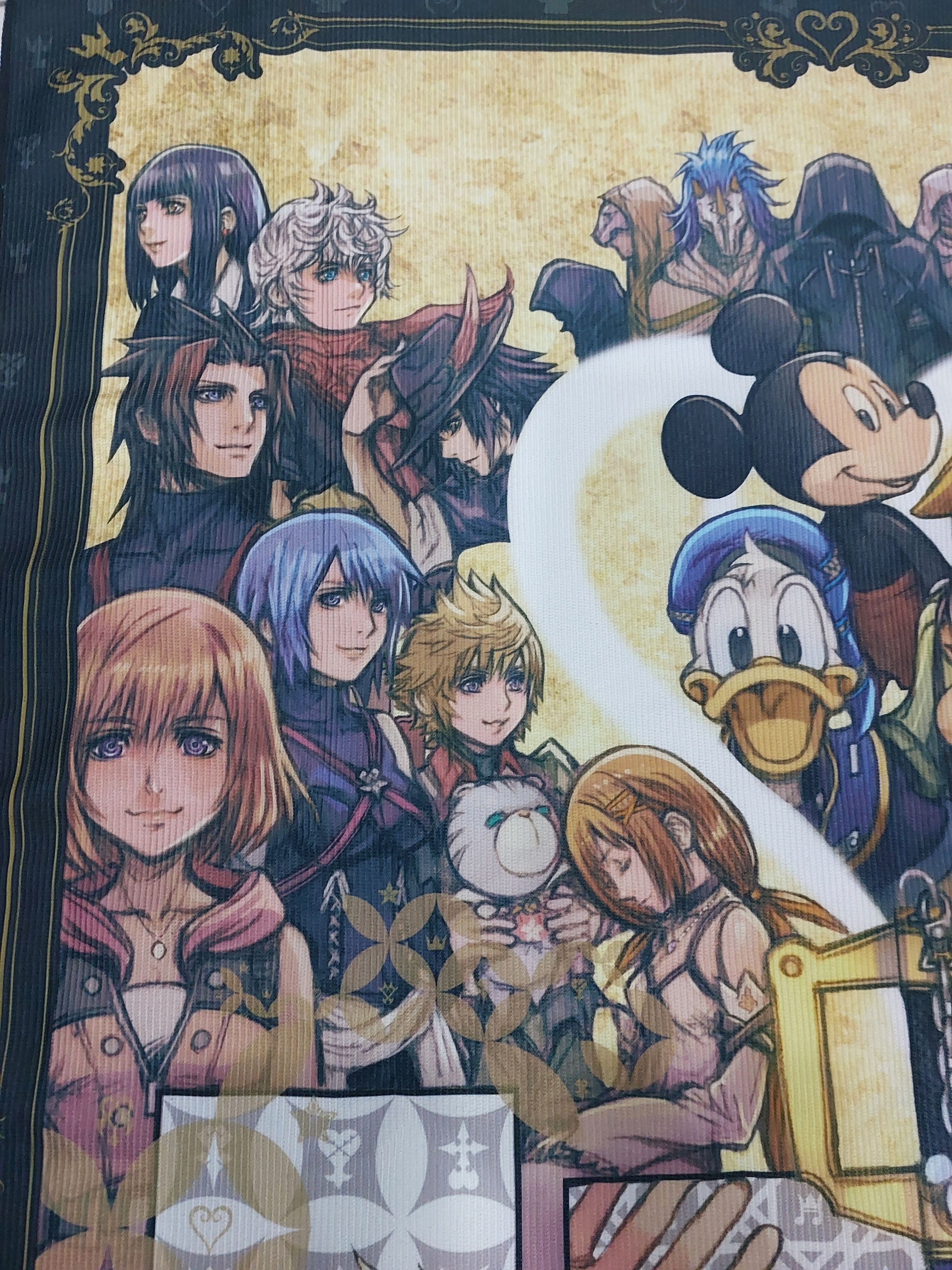 Disney × Playstation × Vintage KINGDOM HEARTS DISPLAY TOWEL Size ONE SIZE - 3 Thumbnail