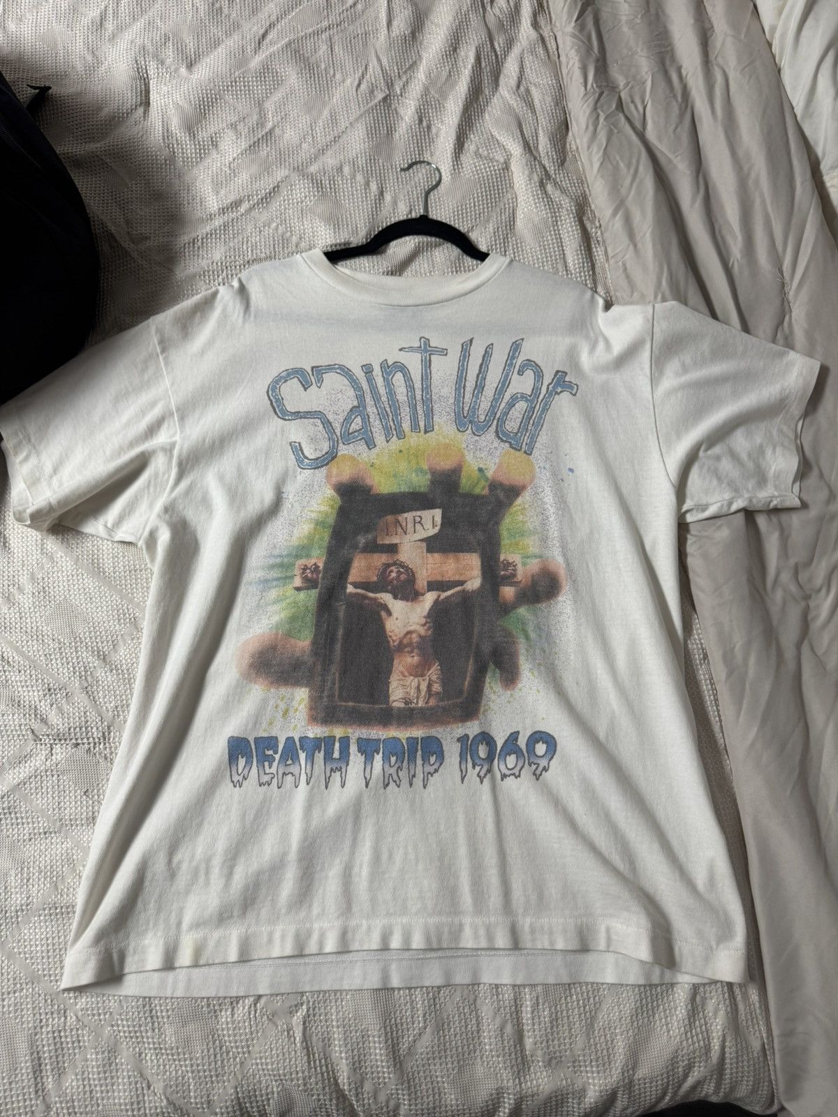 Saint Michael Saint Michael Jesus T Shirt Size XL Size US XL / EU 56 / 4 - 1 Thumbnail