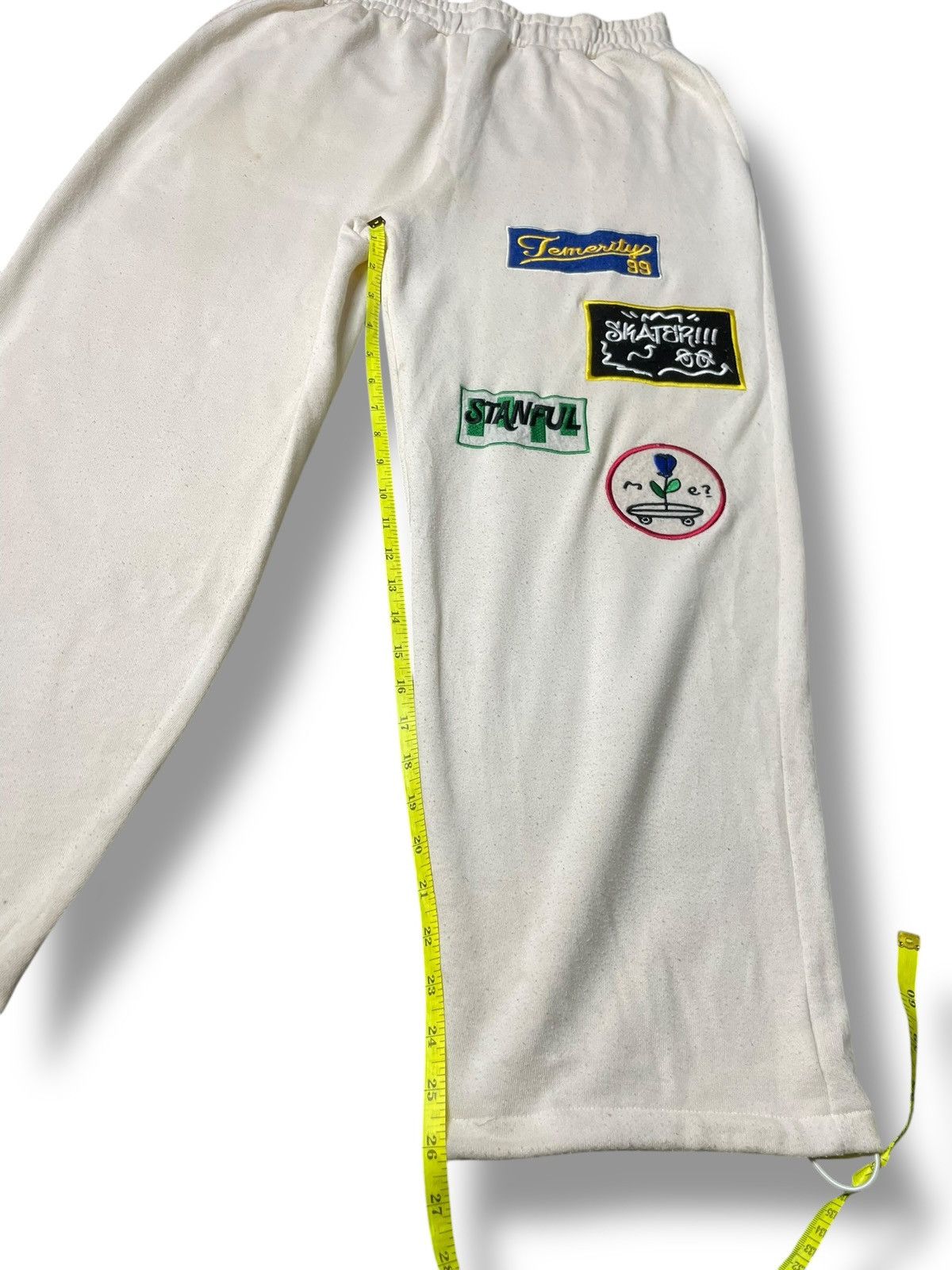 Japanese Brand × Vintage BENO Japanese Brand Random Patches Sweatpants (86) Size US 30 / EU 46 - 4 Thumbnail
