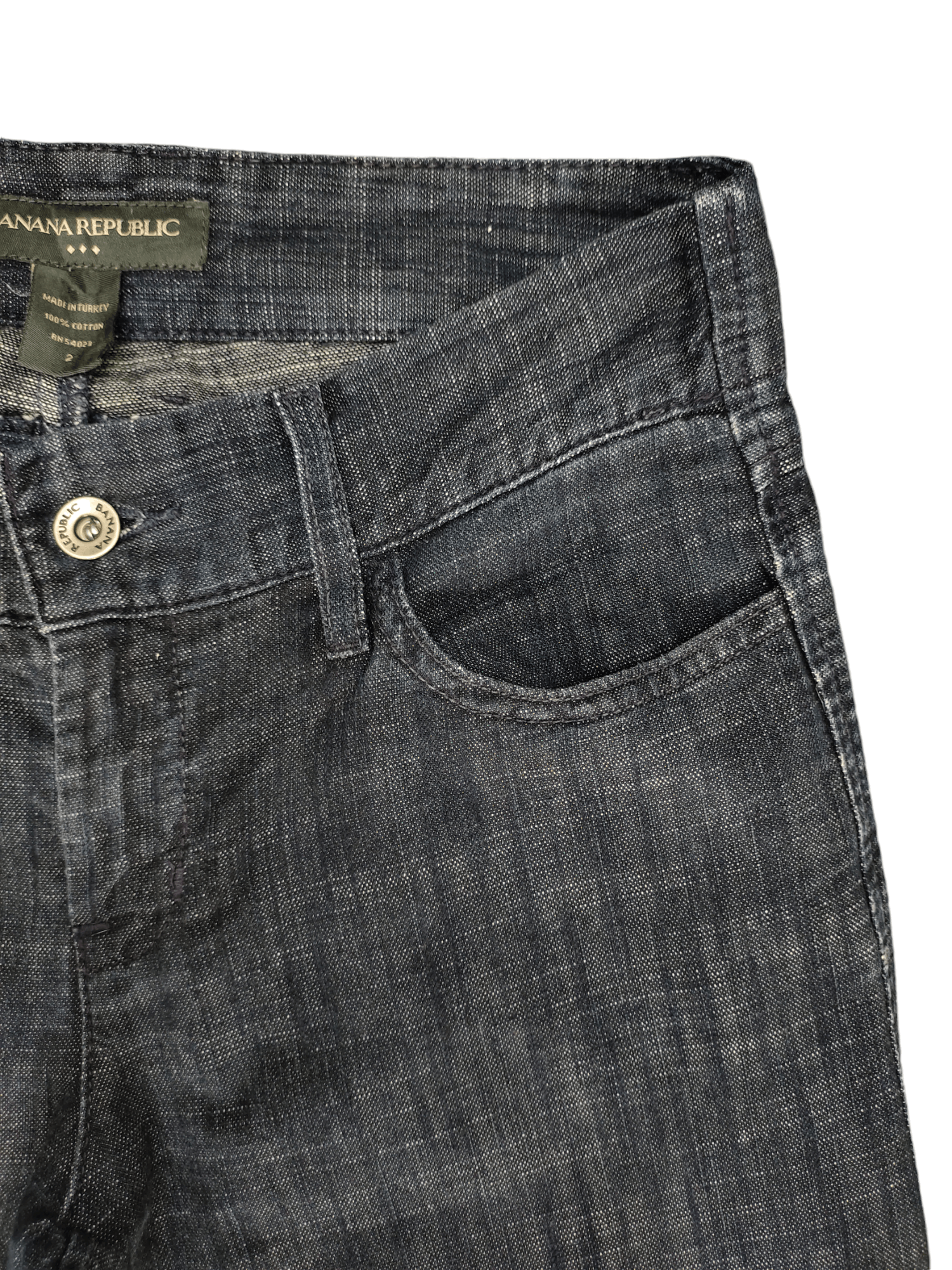 Comme des Garcons × Undercover Loose Jeans Banana Republic Distress Denim Wide Leg Low Rise Size US 29 - 4 Thumbnail
