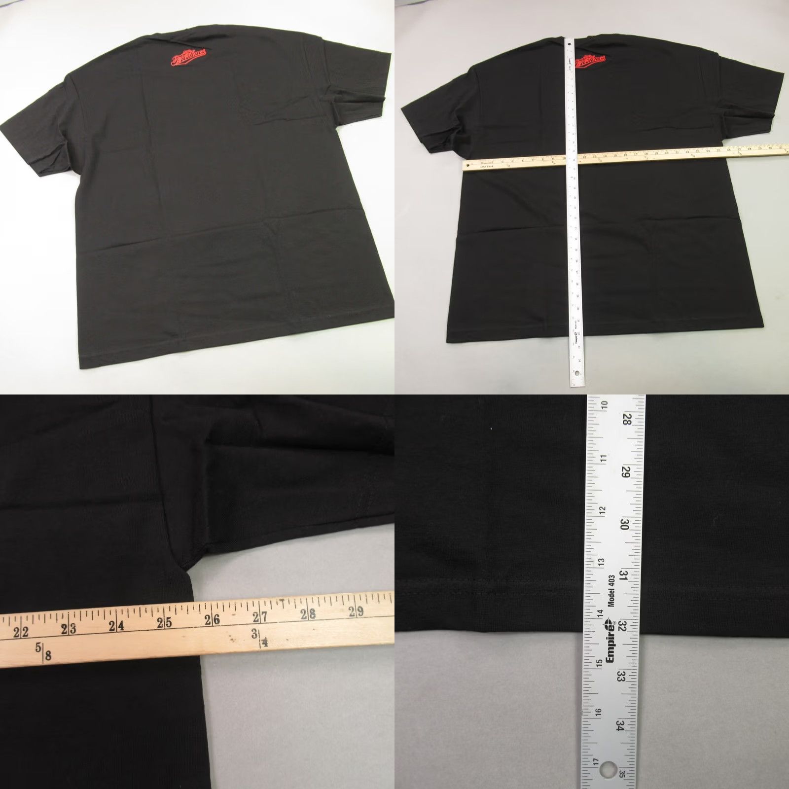 Vintage Bruisers Mens 2XL Short Sleeve Black Sweatshirt - Cotton Knit Fabric Size US XXL / EU 58 / 5 - 8 Thumbnail