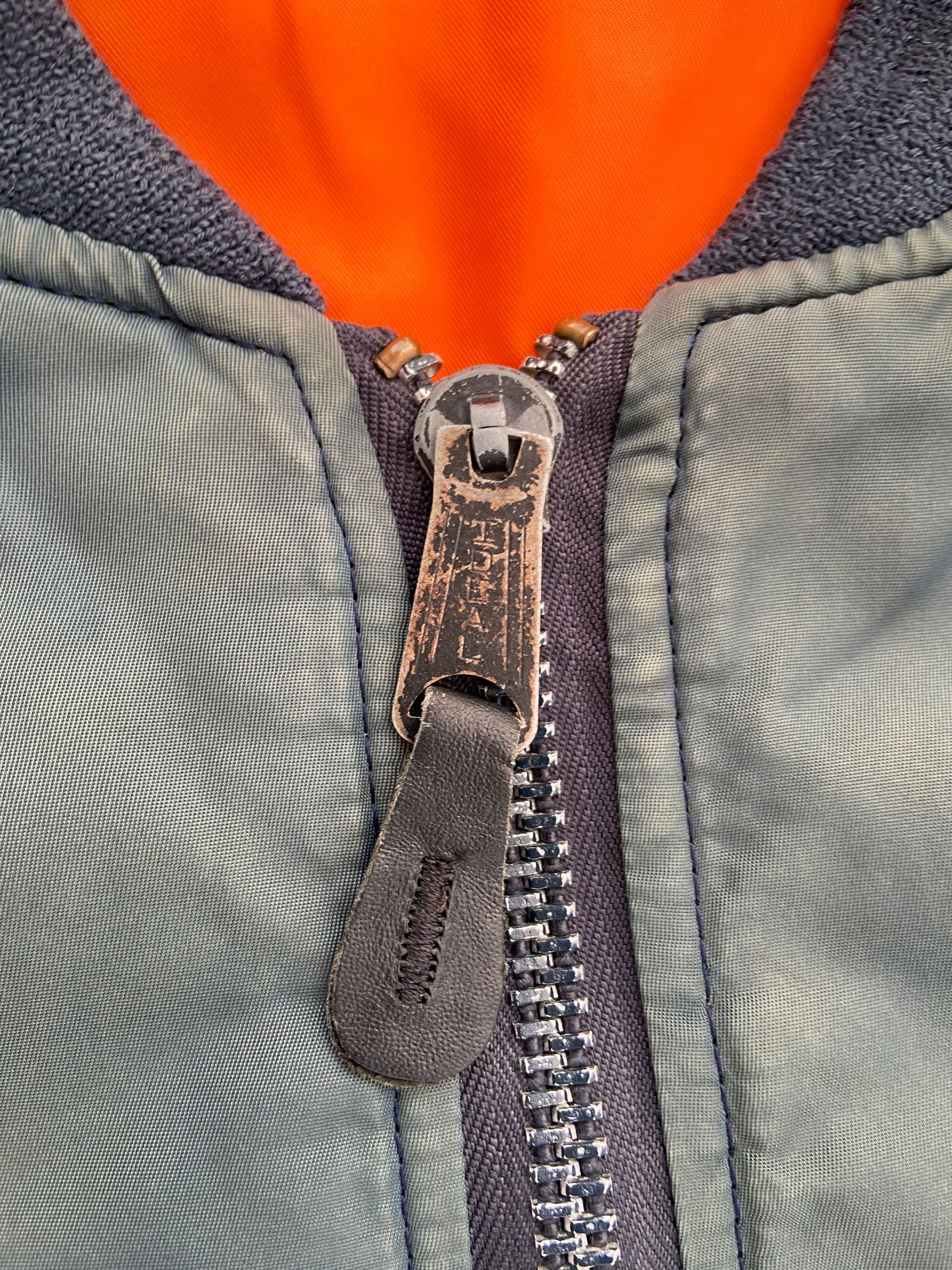 Other Faded Reversible Ma-1 Bomber Jacket Size US M / EU 48-50 / 2 - 17 Thumbnail