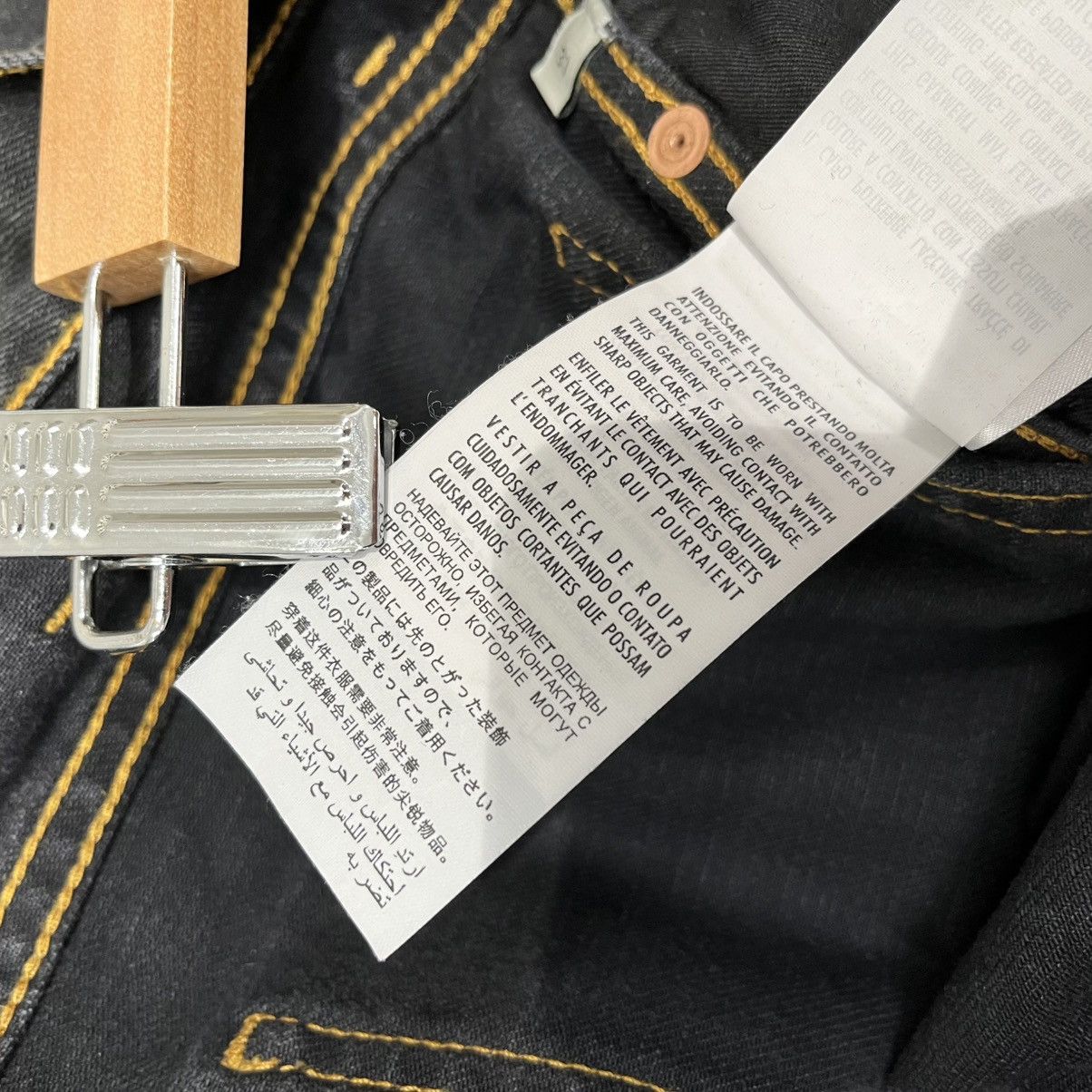 Gucci Gucci Denim Jeans Black Size US 31 - 12 Thumbnail