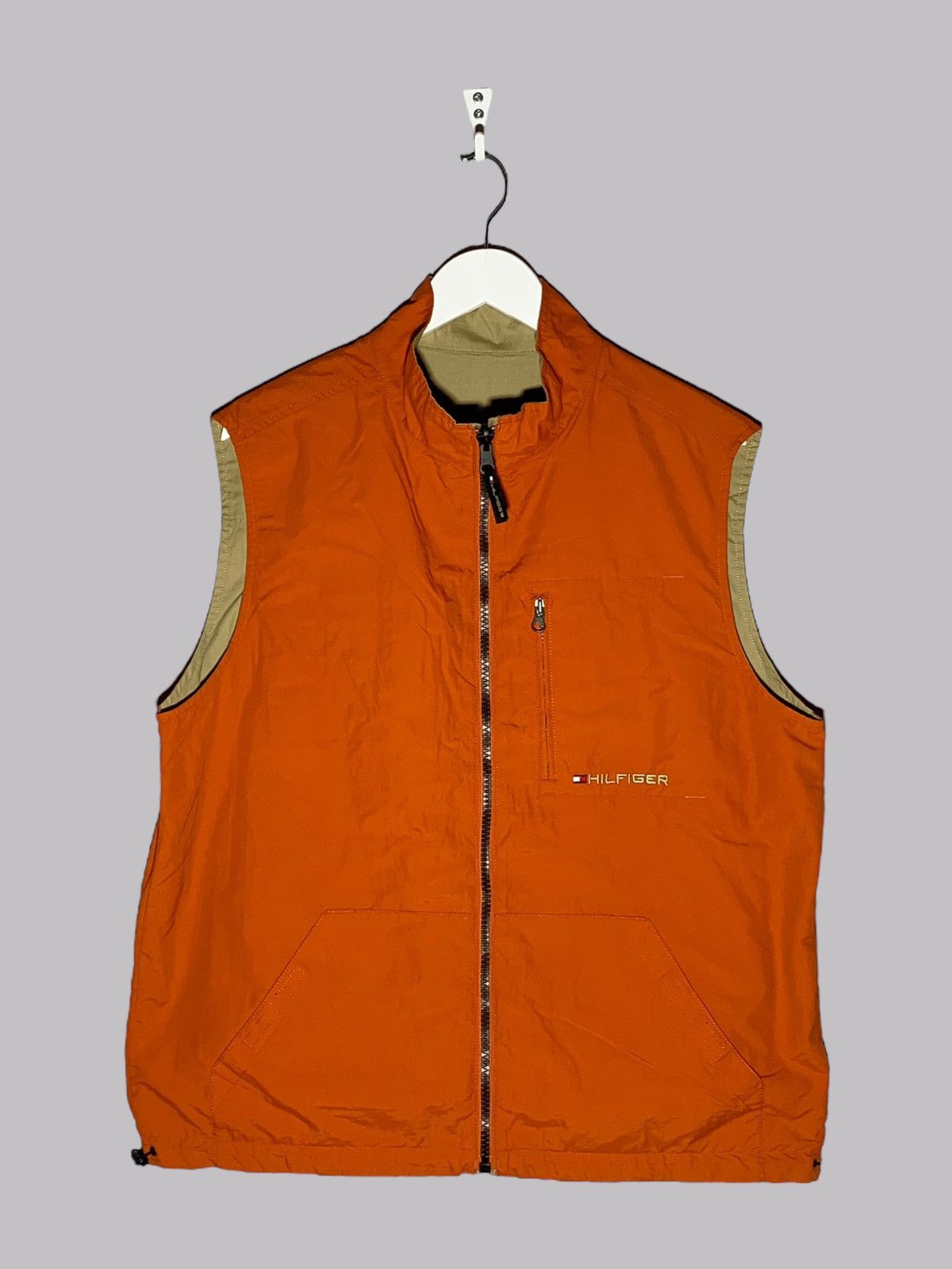 Tommy Hilfiger × Vintage Vintage Tommy Hilfiger Reversible Vest Size US M / EU 48-50 / 2 - 1 Thumbnail
