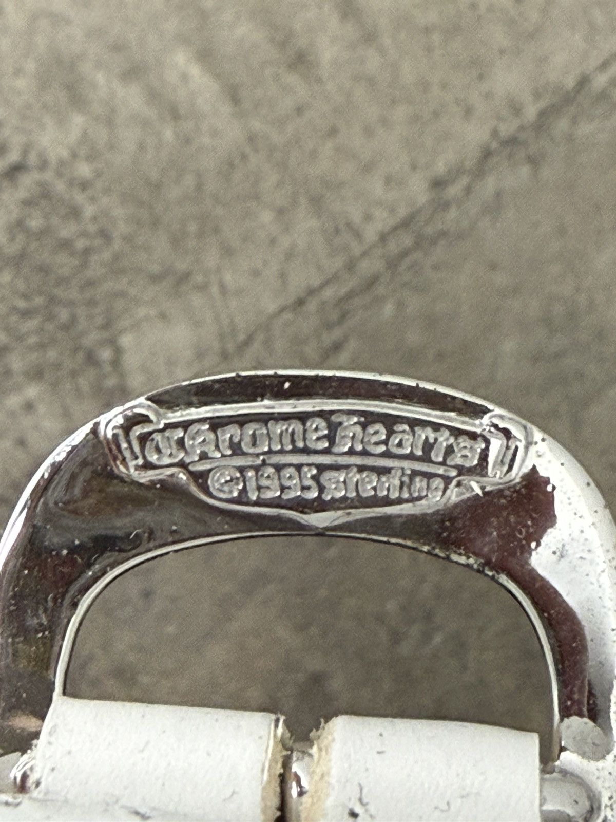 Chrome Hearts CHROME HEARTS ARIZONA LEATHER BIRKENSTOCK SANDAL SLIDE Size US 8.5 / EU 41-42 - 3 Thumbnail