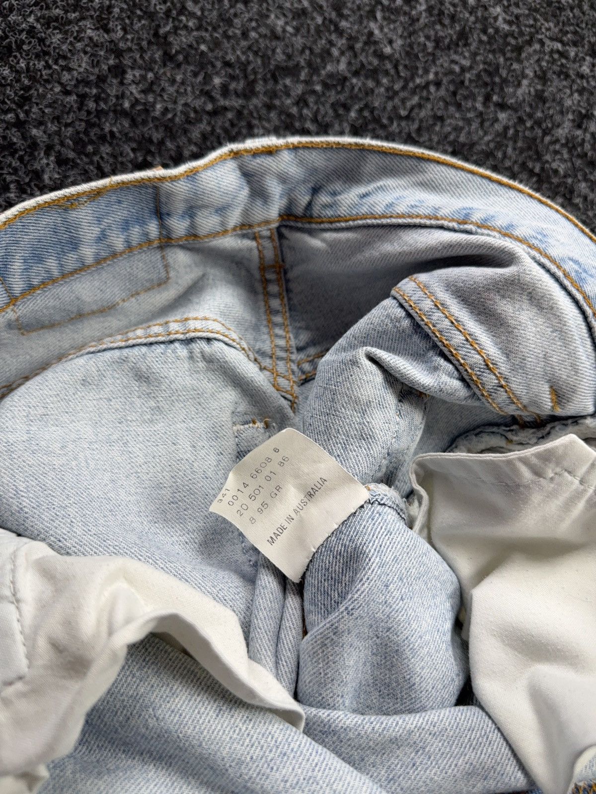Levi's Vintage Clothing 90s Vintage Levi's 501 Made In Australia Light Wash Jeans Size US 29 - 11 Thumbnail