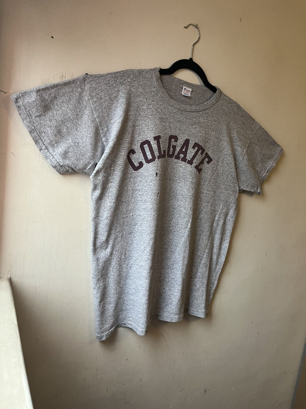 Champion 70s Champion “Colgate” gym t-shirt Size US M / EU 48-50 / 2 - 10 Thumbnail