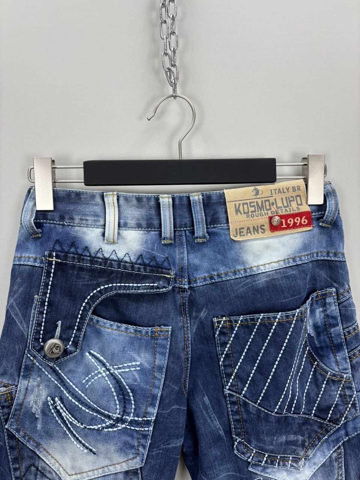 Other Mens jeans Y2k Kosmo Lupo Size 29 Color Blue Size US 29 - 8 Thumbnail