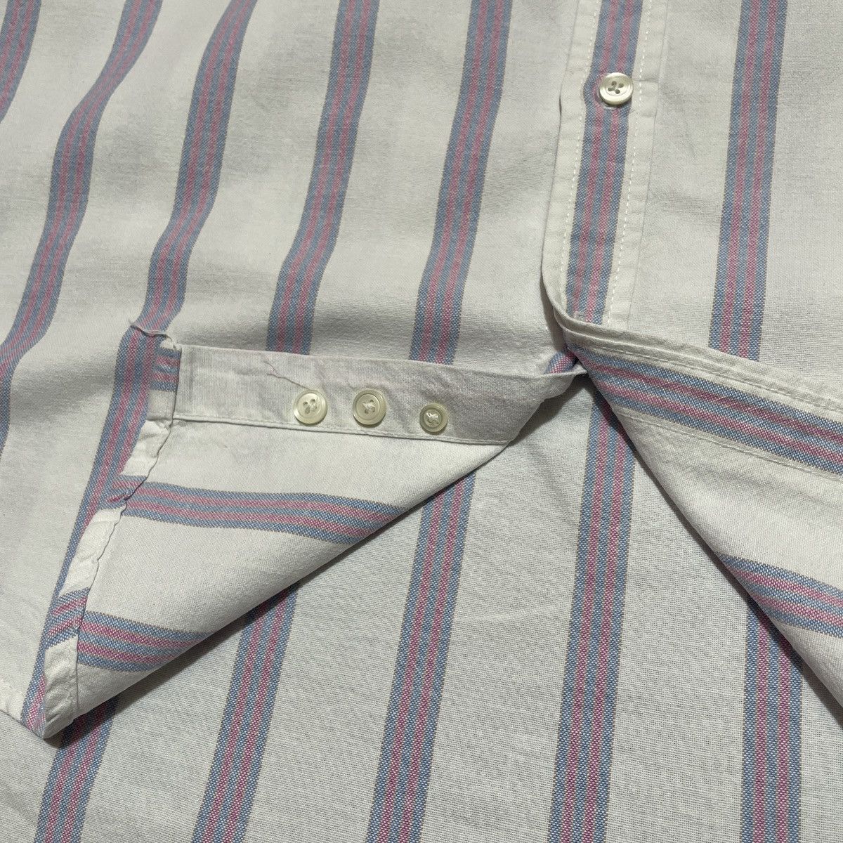 Gap 90s Old Gap USA Stripe Shirt Button Down Size US XL / EU 56 / 4 - 4 Thumbnail