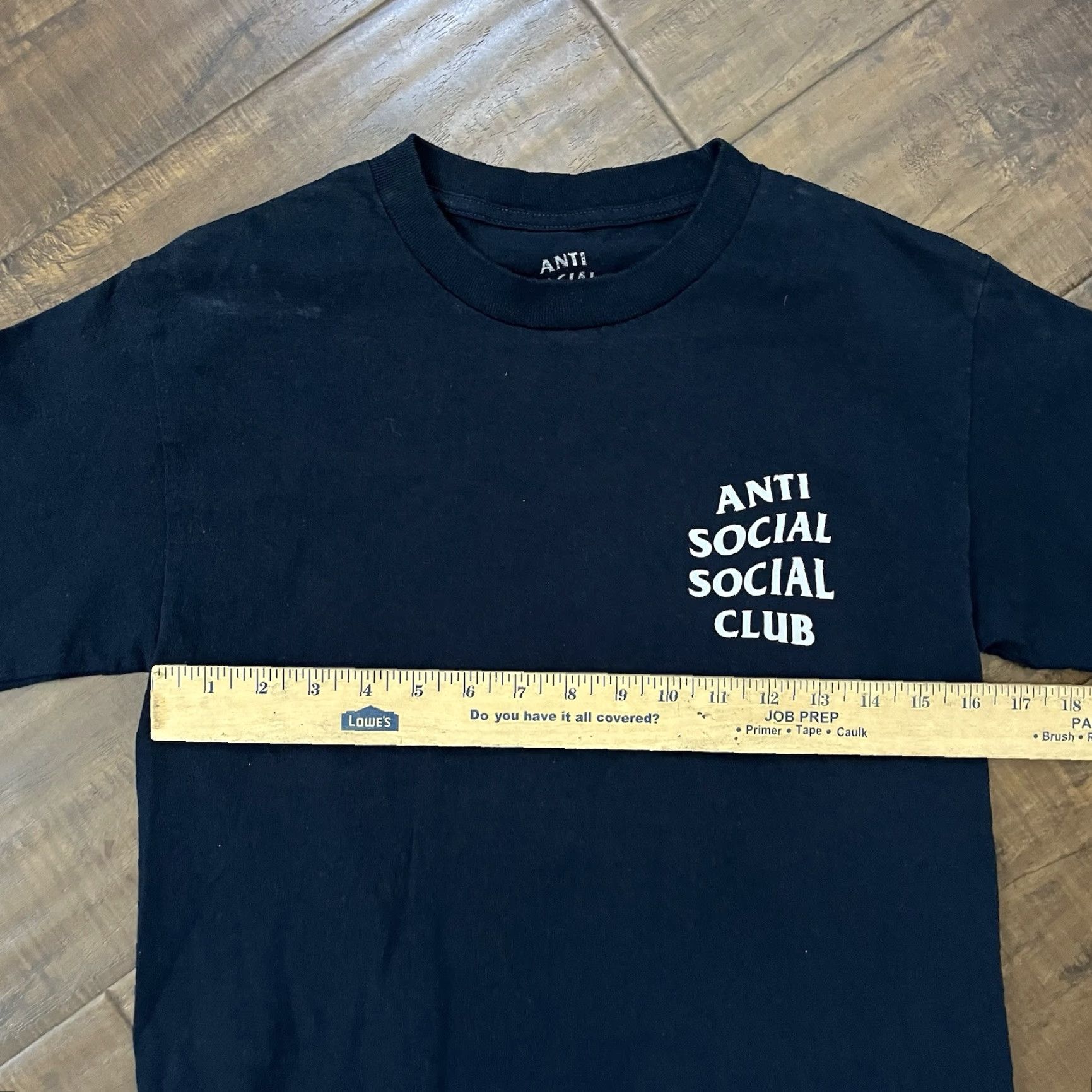 Anti Social Social Club Anti Social Social Club ASSC New York Short Sleeve T-Shirt Small Navy Blue Size US S / EU 44-46 / 1 - 6 Thumbnail