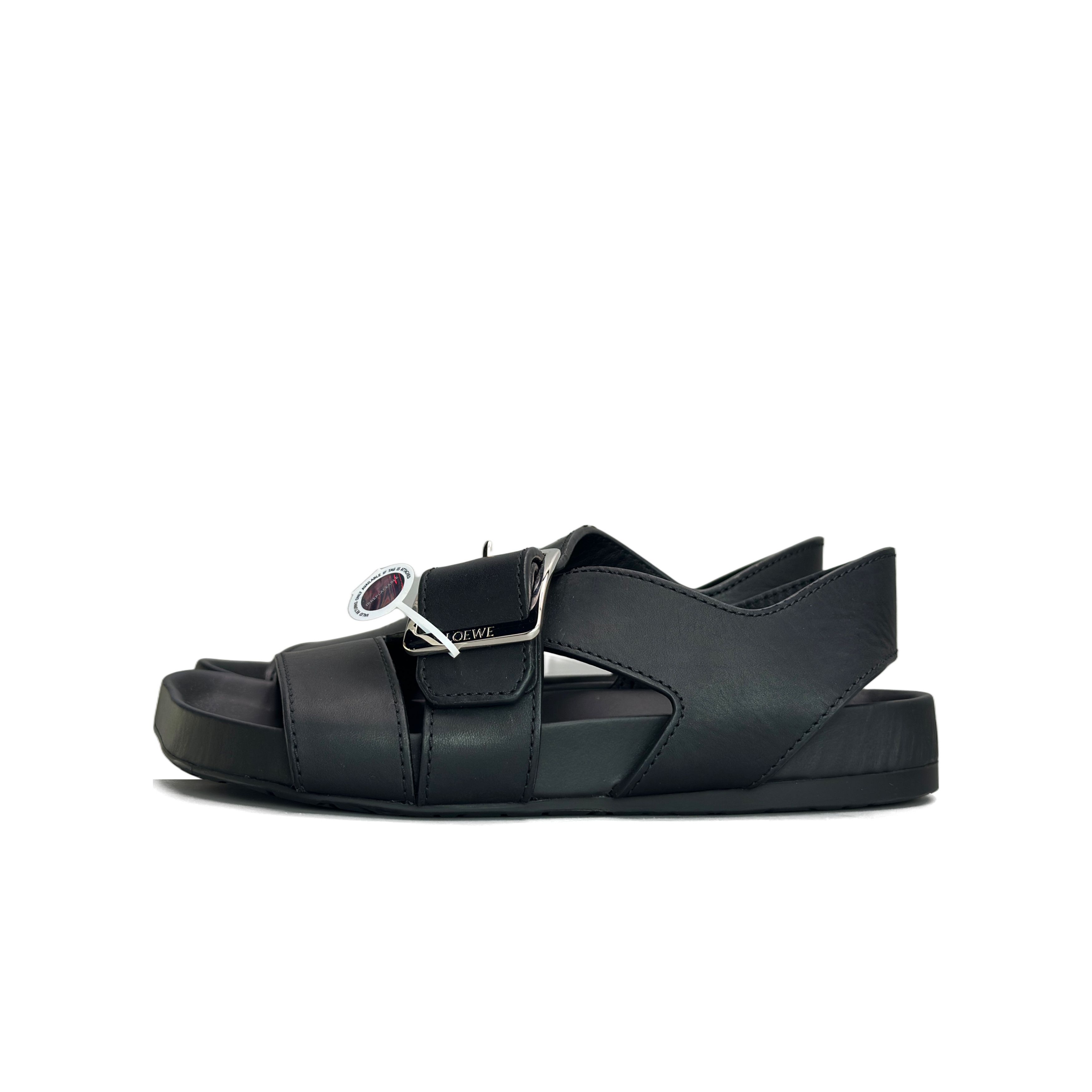 Loewe Loewe Buckle Leather Sandals Size 37 Size US 7 / IT 37 - 1 Thumbnail