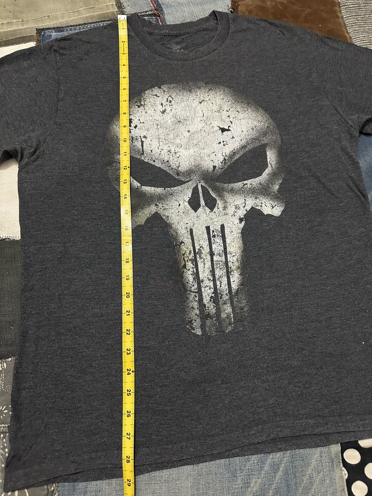 Marvel Comics Punisher Marvel Skull Skeleton Tshirt Size US L / EU 52-54 / 3 - 7 Thumbnail