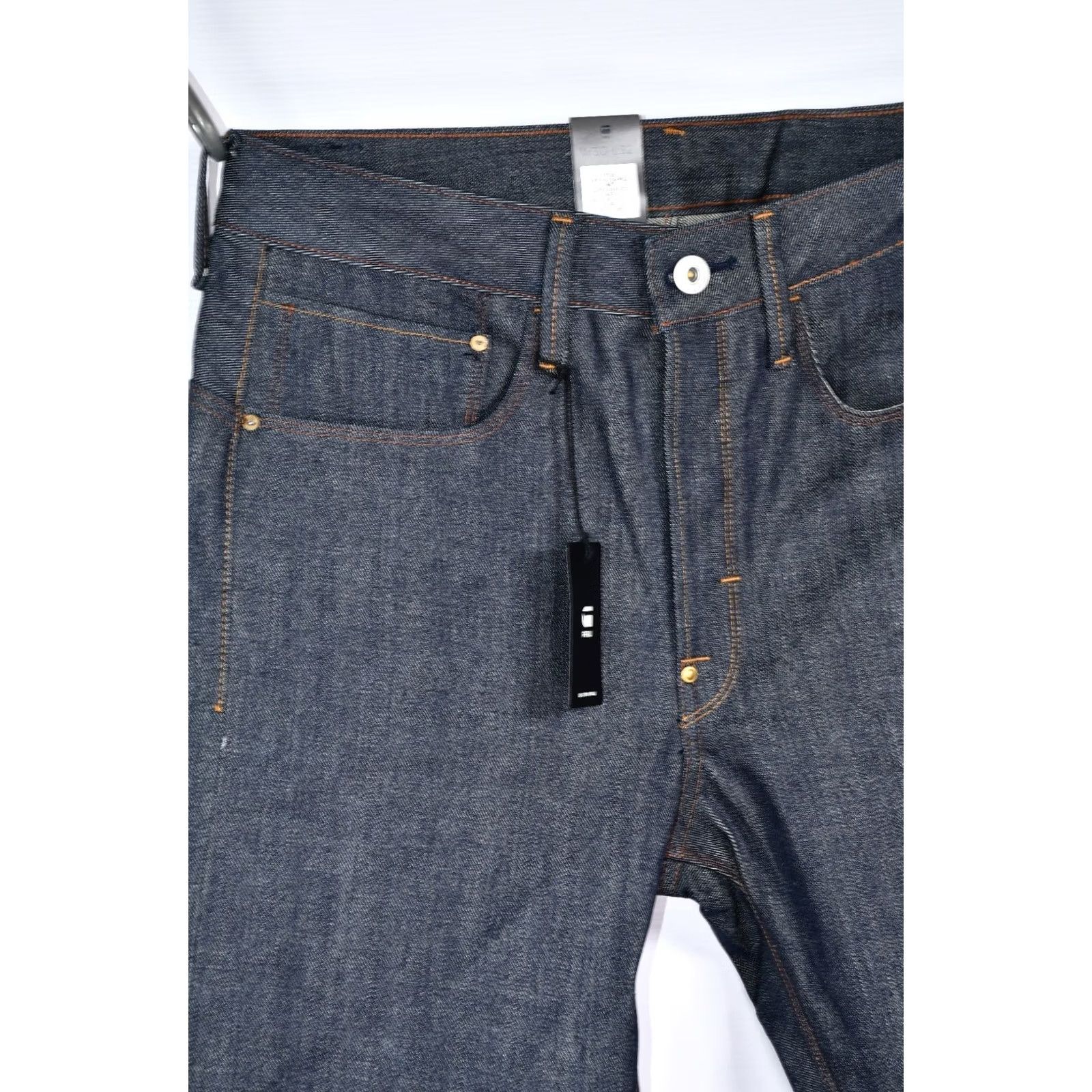G-Star G-Star Raw Red Listing 3301 Low Tapered Firro Stretch Denim Jeans W30/L32 Men Regular XS? Size US 30 / EU 46 - 4 Thumbnail