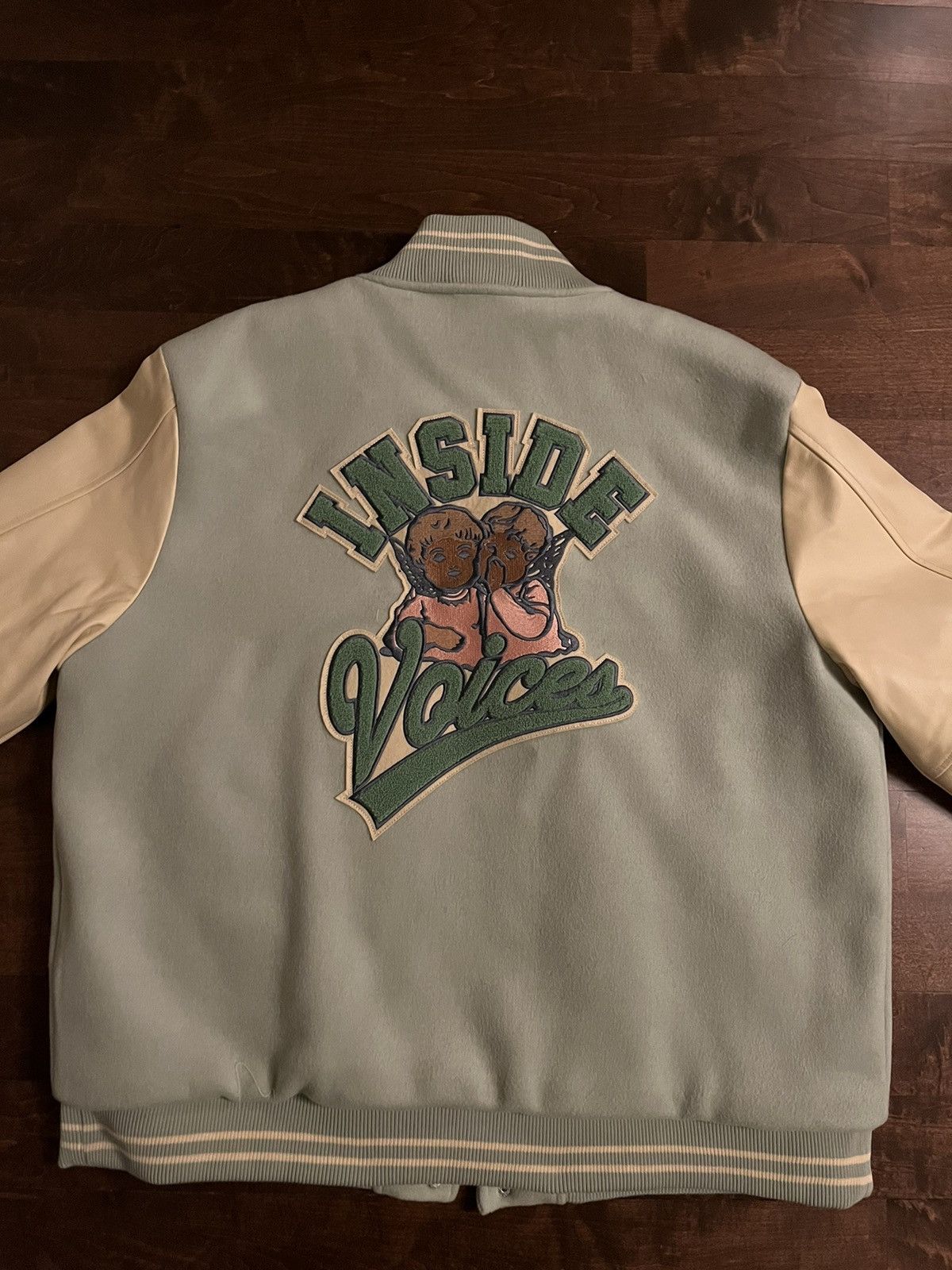 Joe Freshgoods Joe Fresh Goods x Inside voices varsity jacket Size US XL / EU 56 / 4 - 2 Thumbnail