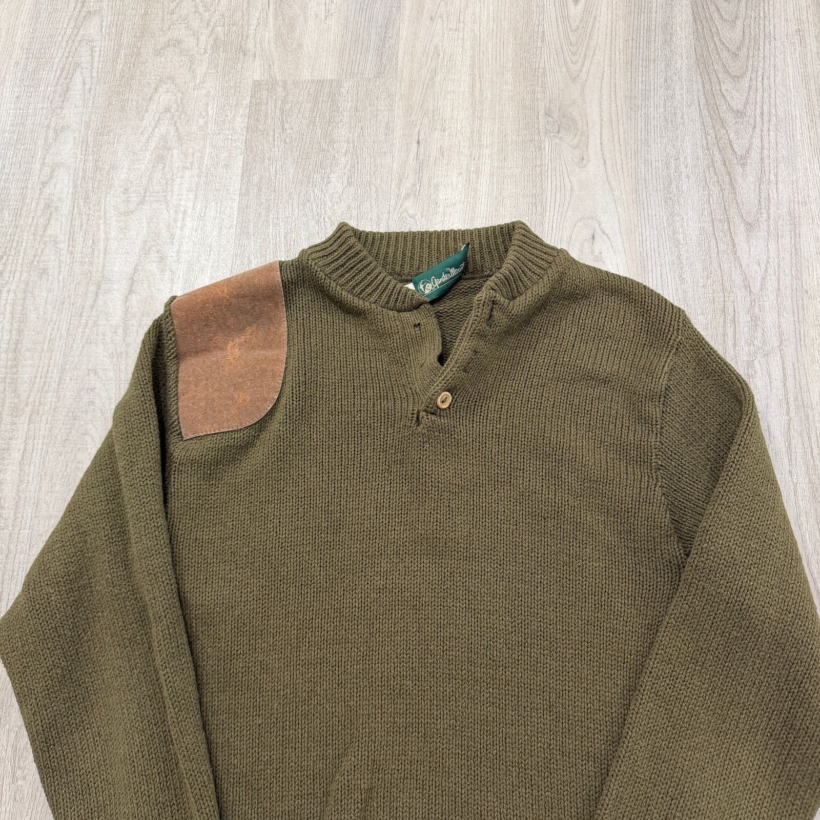 Vintage Vintage Gander Mountain Wool Blend Shooting Sweater Medium Size US M / EU 48-50 / 2 - 2 Thumbnail