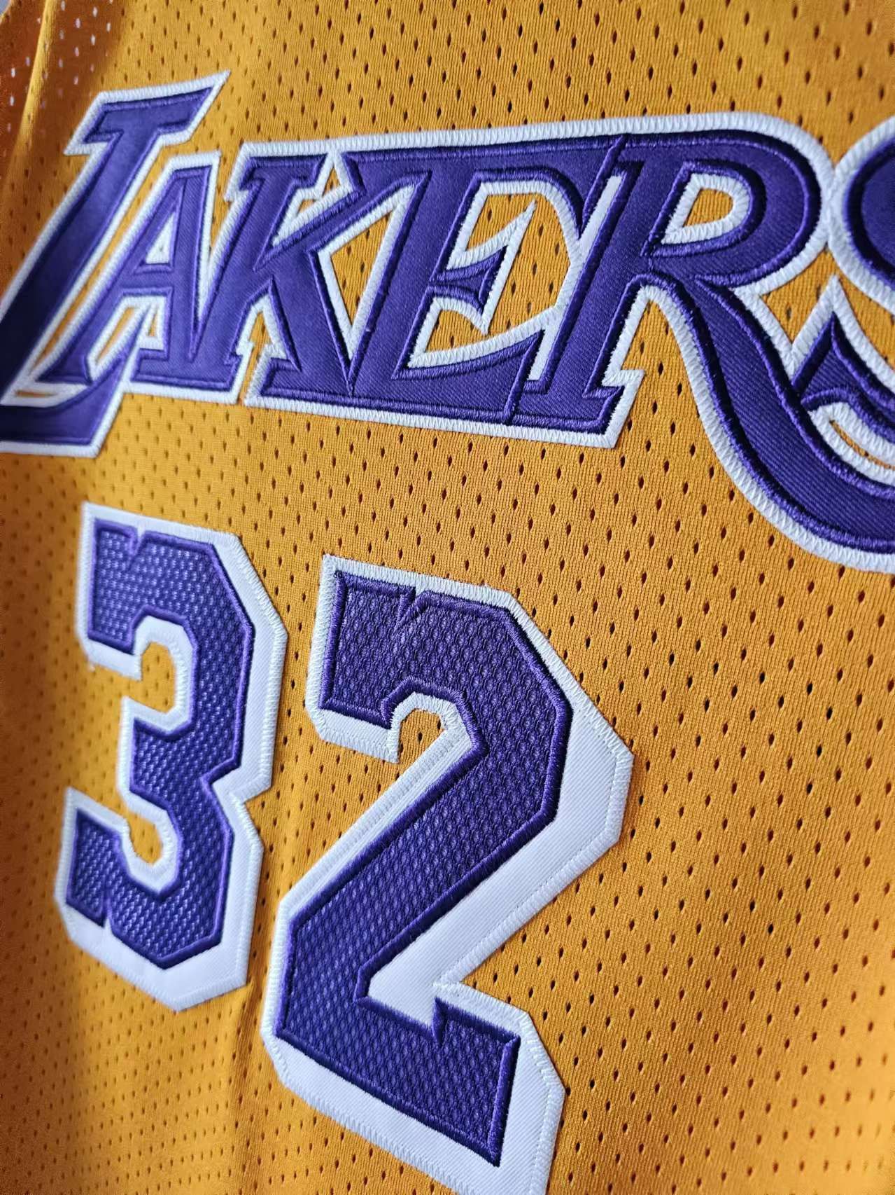 NBA Lakers #32 Earvin Johnson Jersey Size US XXL / EU 58 / 5 - 3 Thumbnail